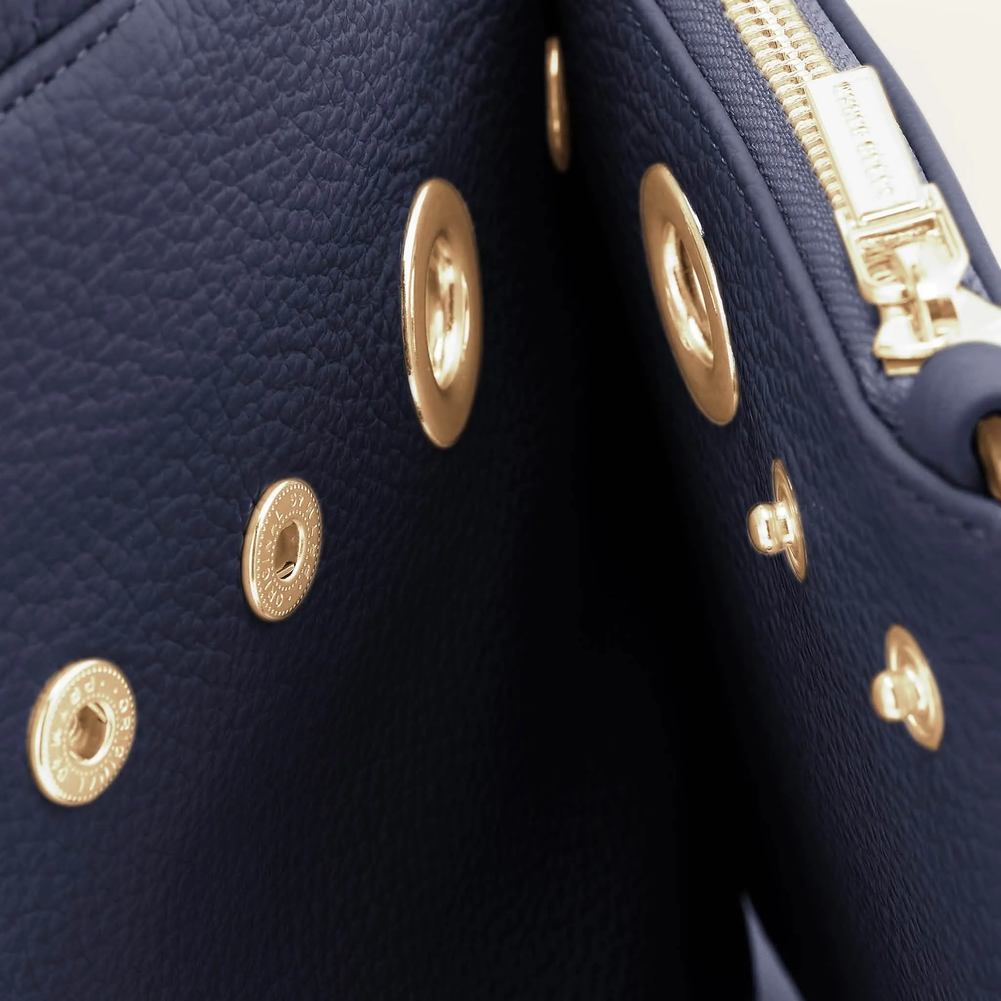 Mini D Tote | Space with Gold hardware