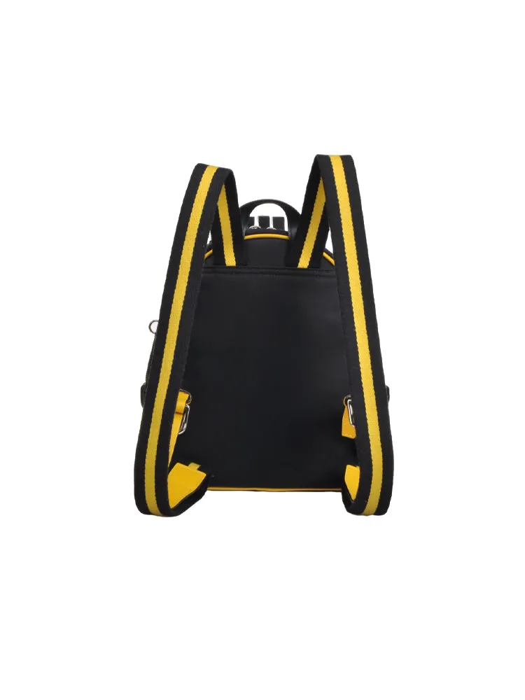 Minions Jacquard with Leather Backpack