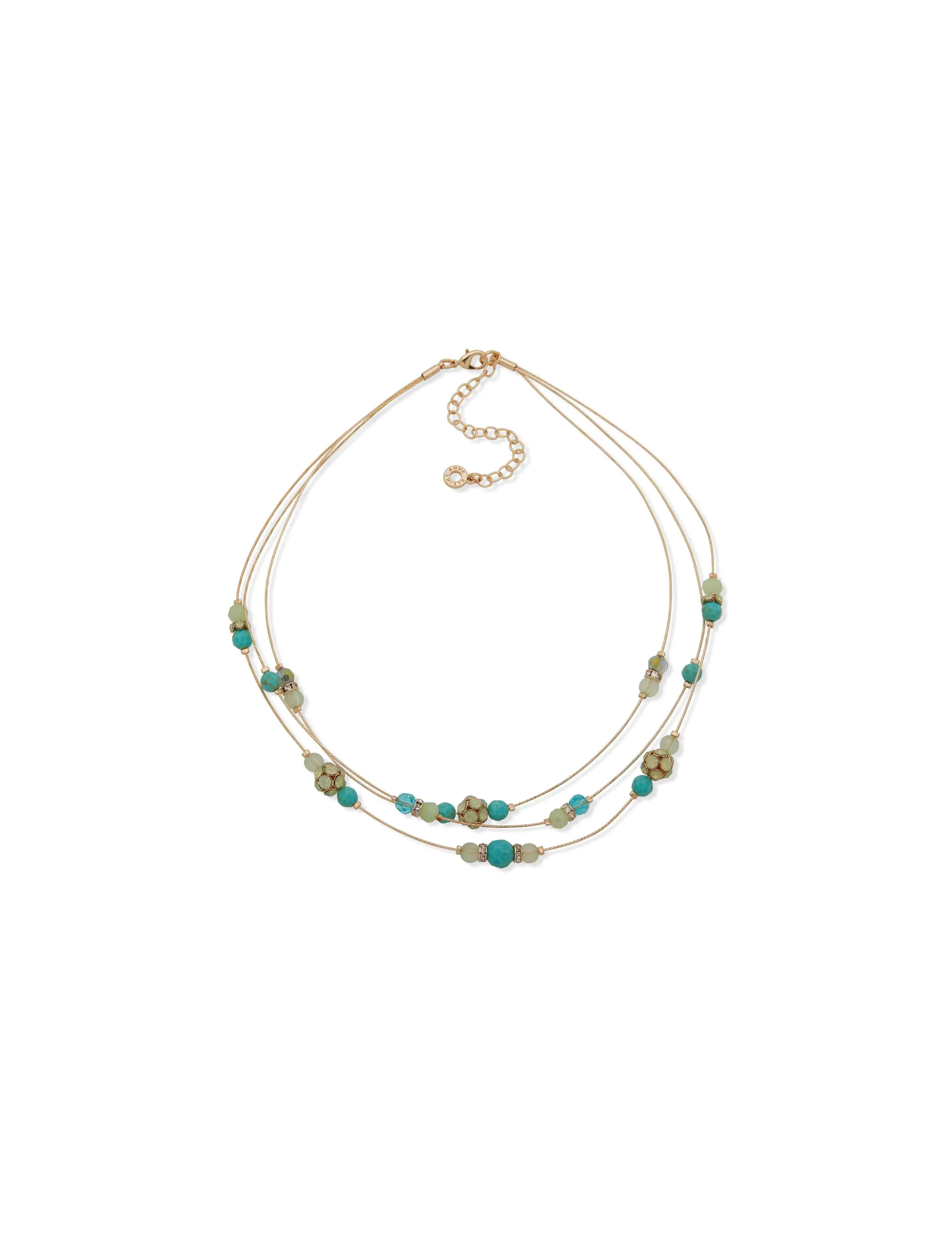 Multirow Beaded Necklace