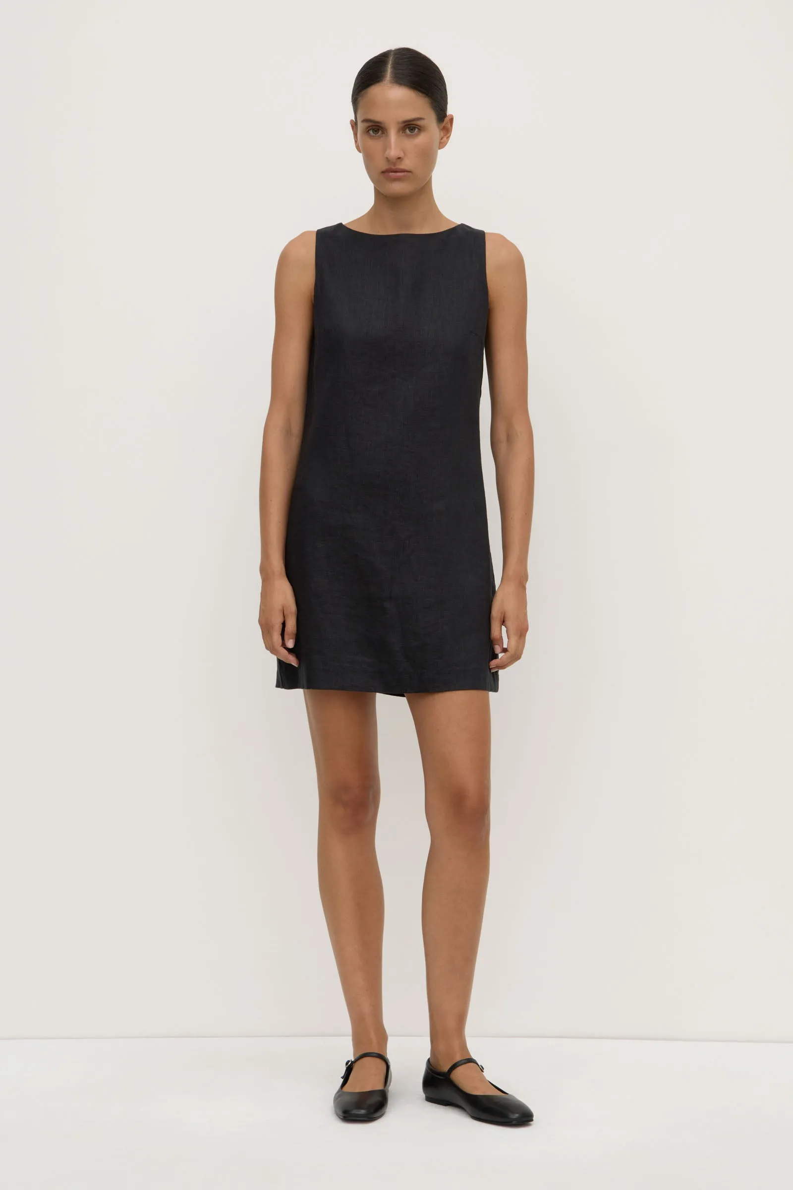 Nadine Linen Mini Dress