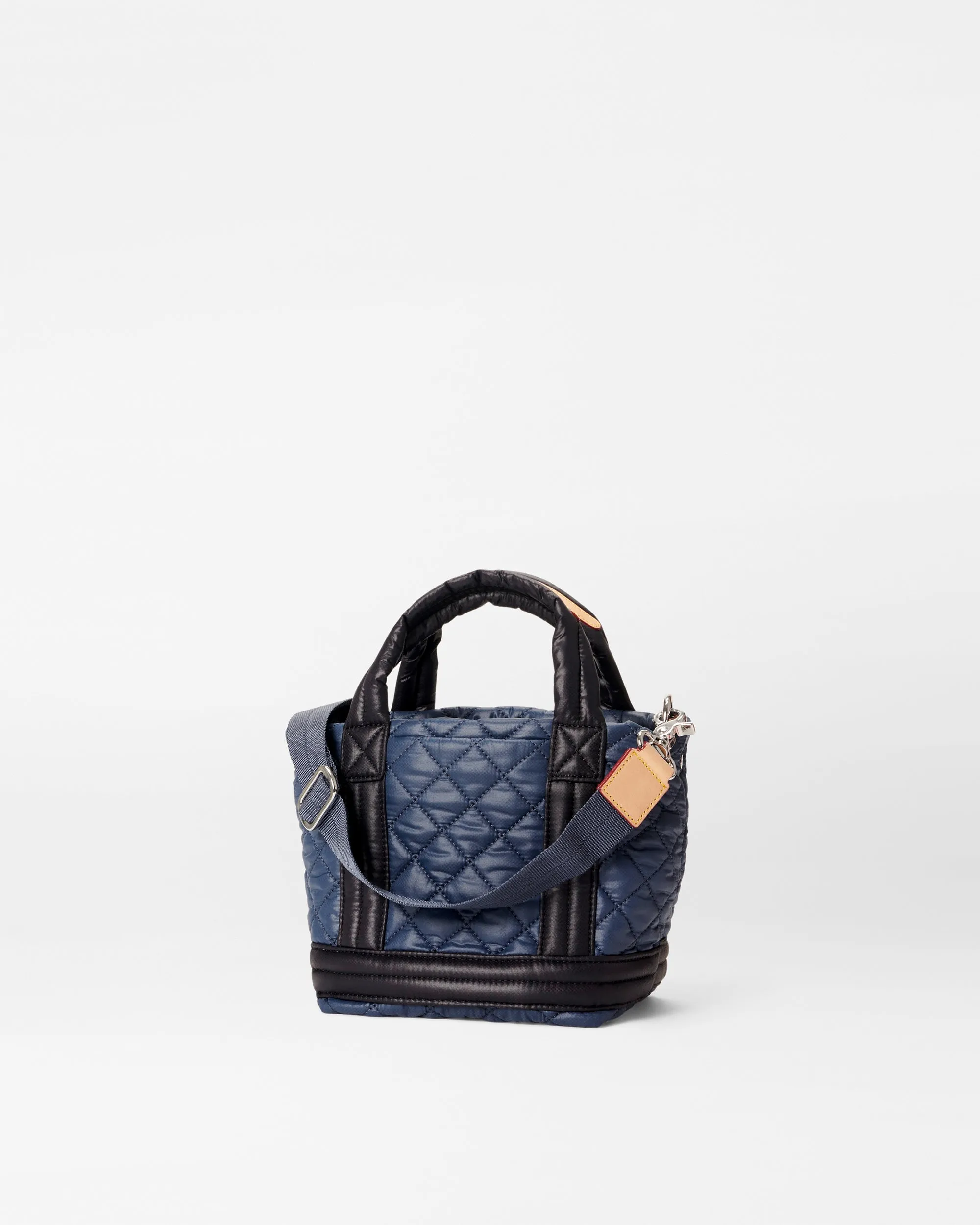 Navy & Black Mini Empire Tote