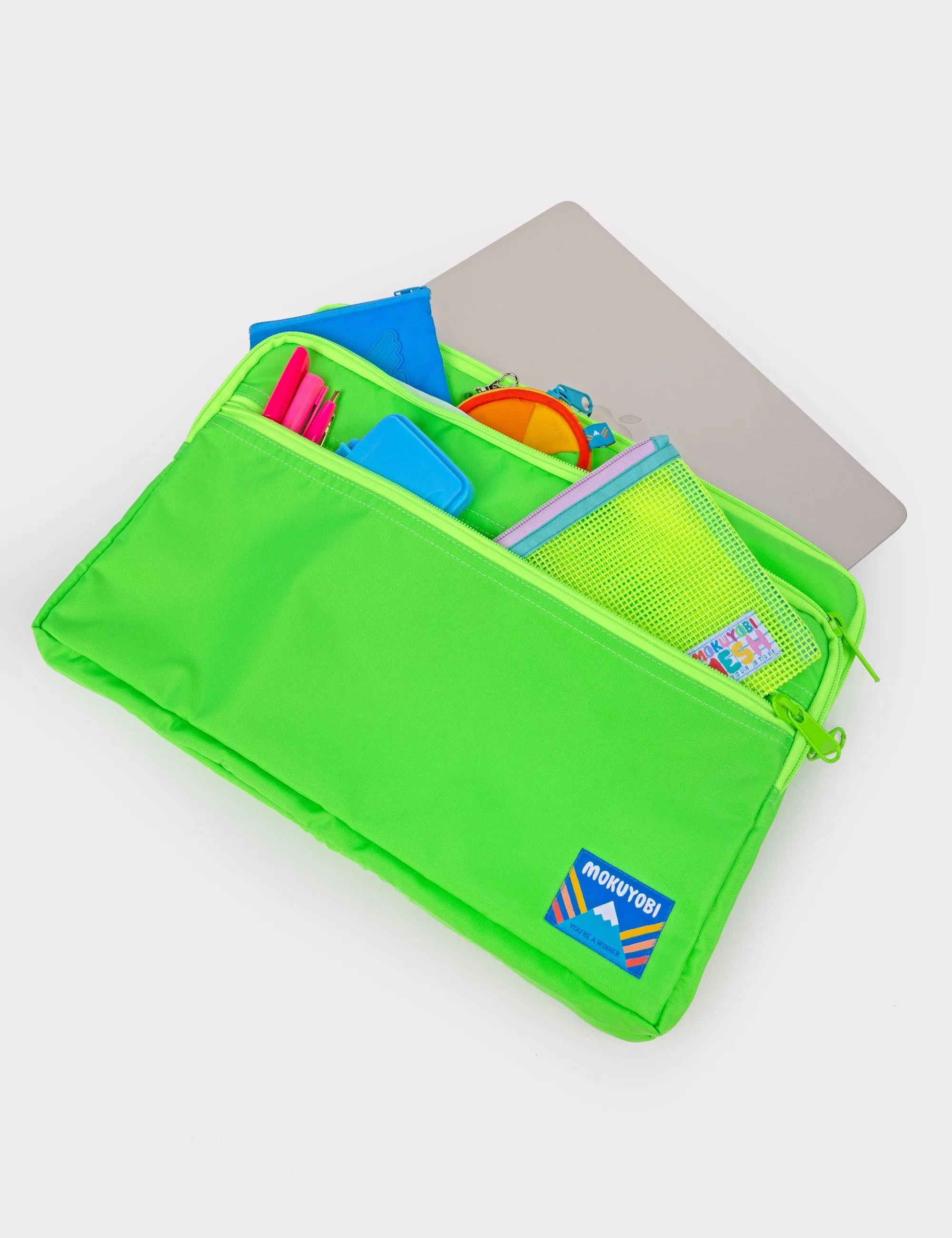 Neon Green 15/16 Laptop Case
