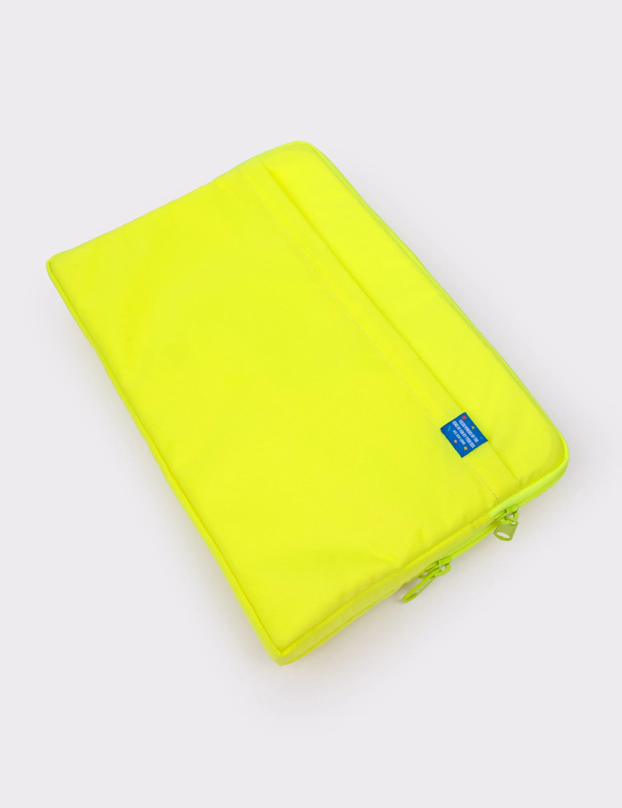 Neon Yellow 13/14 Laptop Case