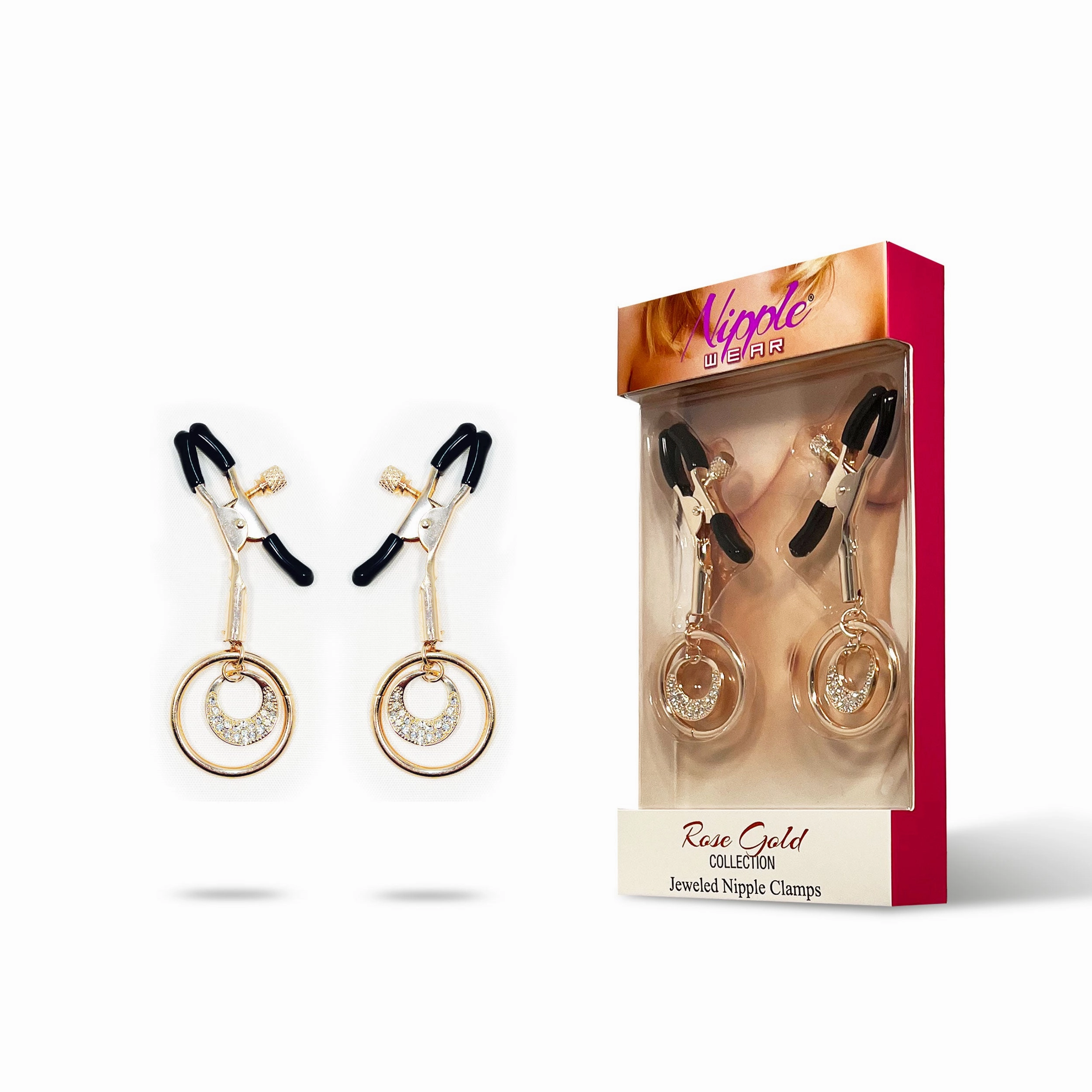 NW RG CRESCENT NIPPLE CLIPS