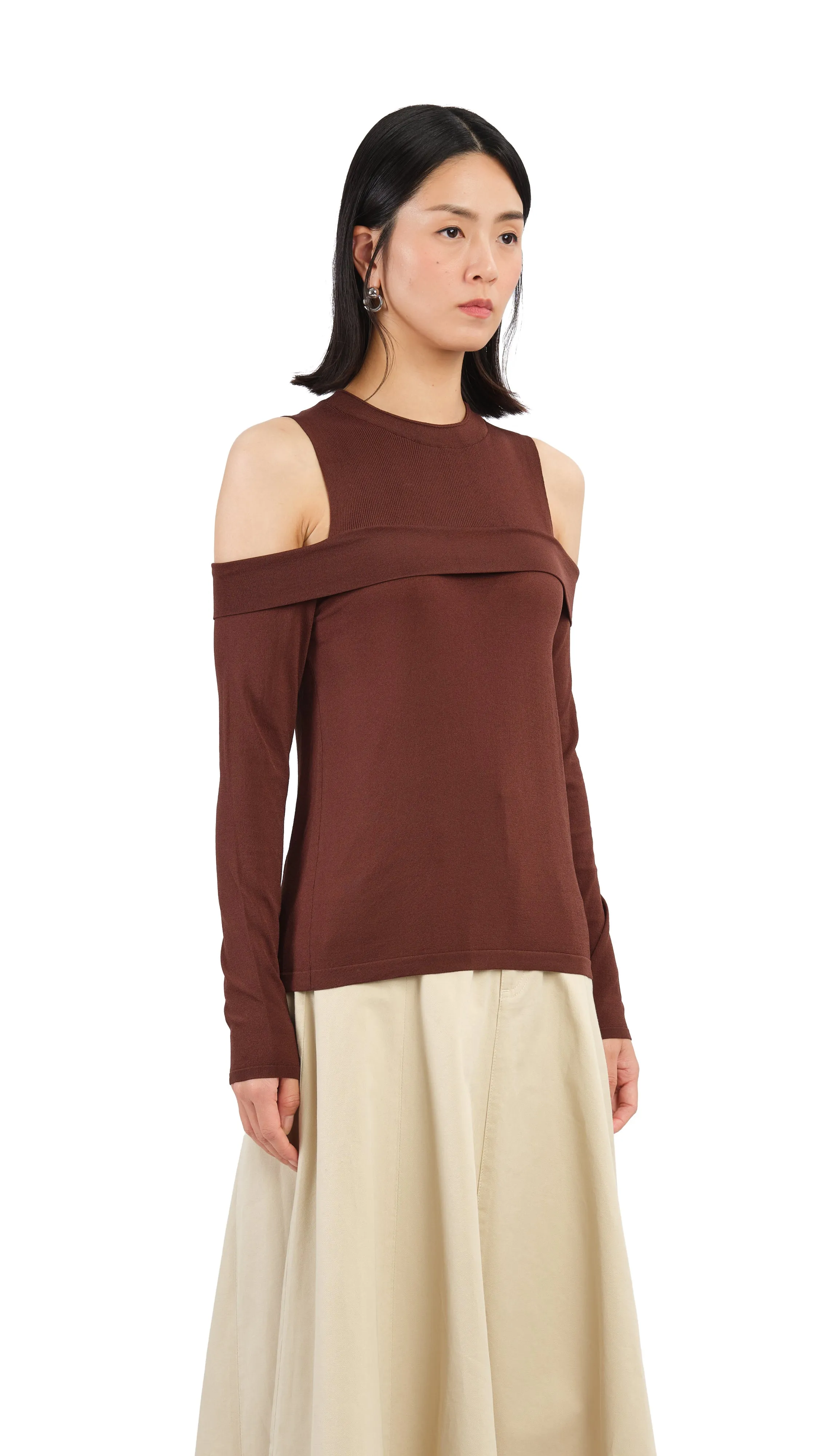 Off Shoulder Sweater