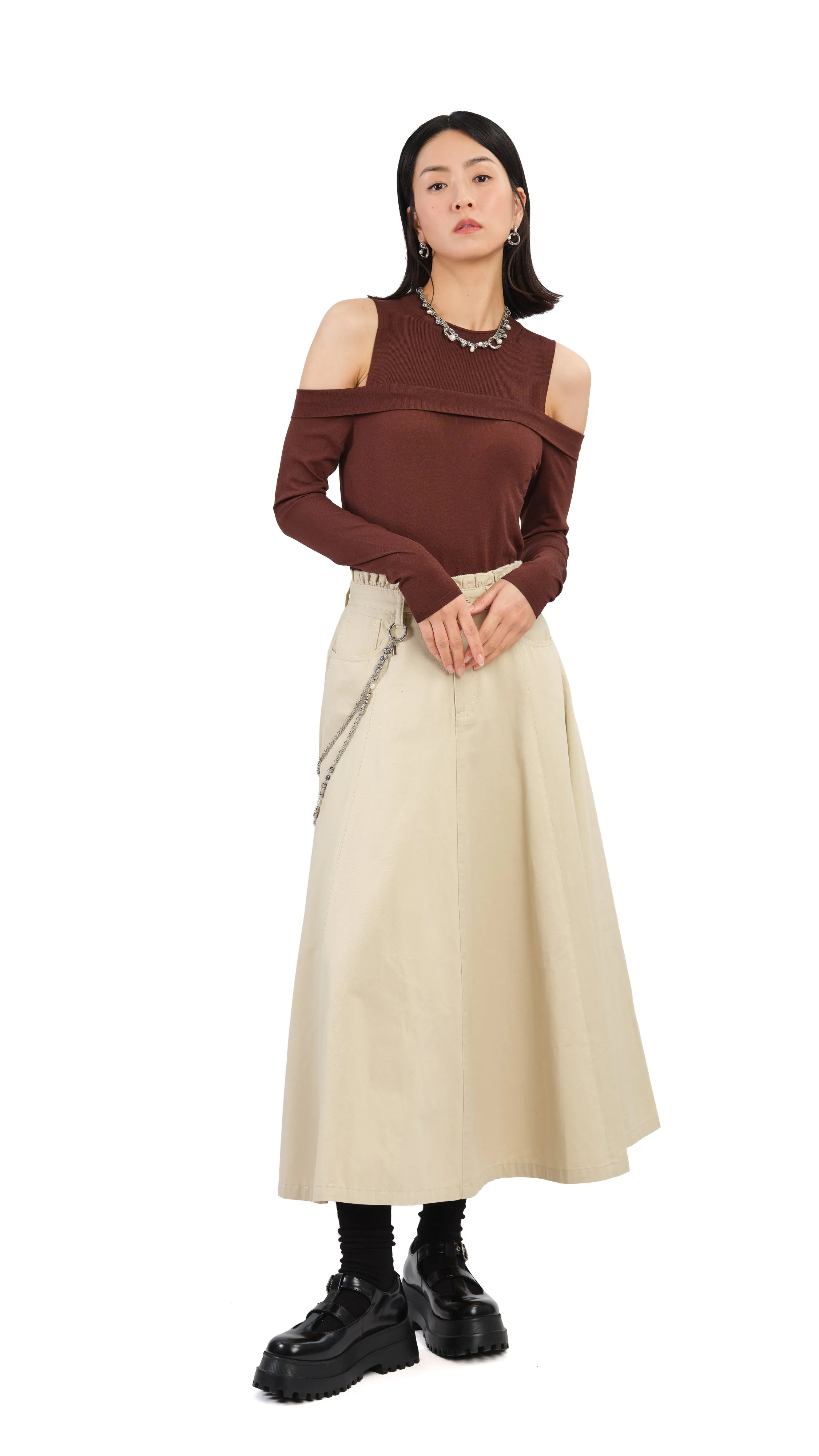 Off Shoulder Sweater