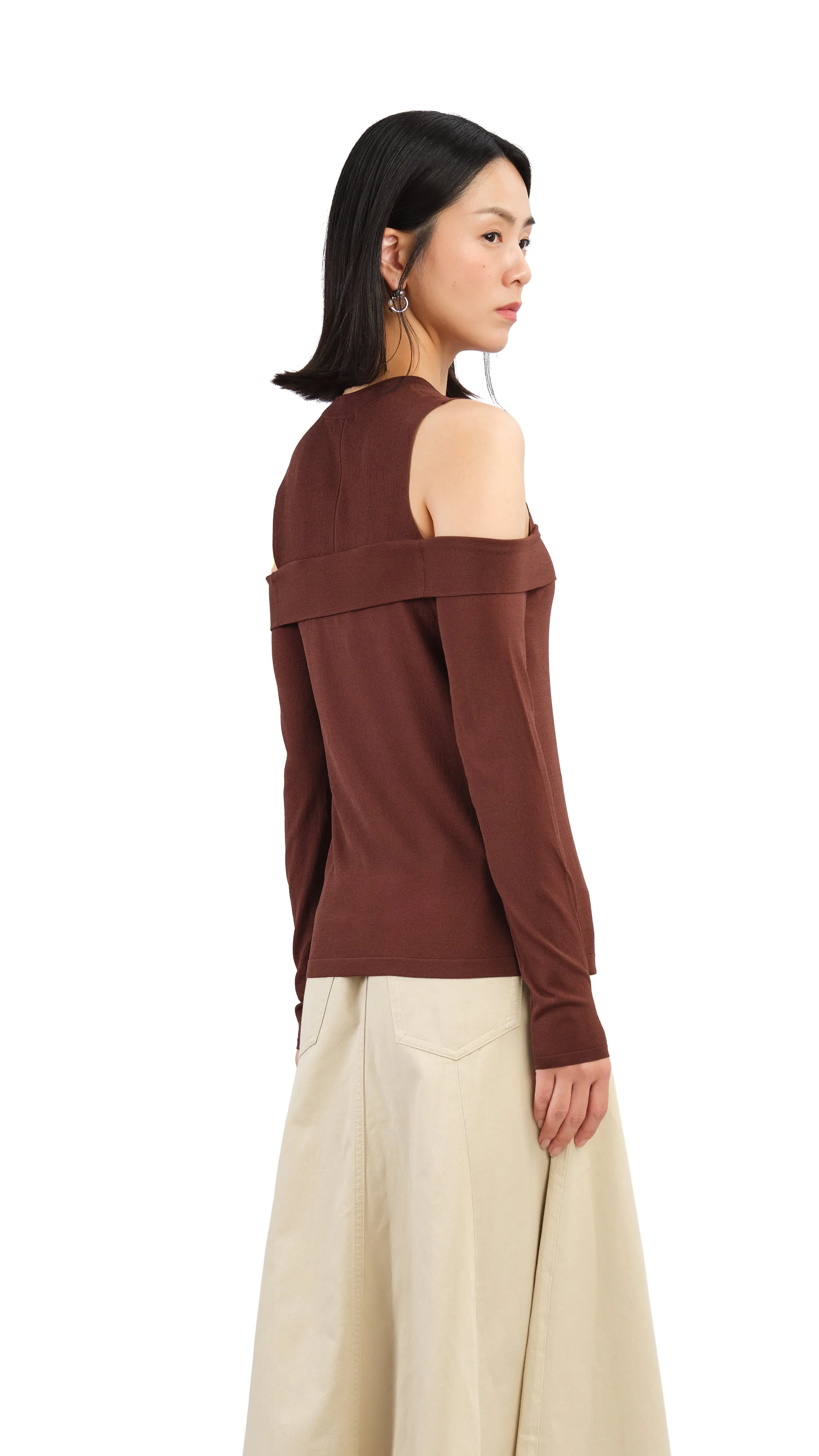 Off Shoulder Sweater