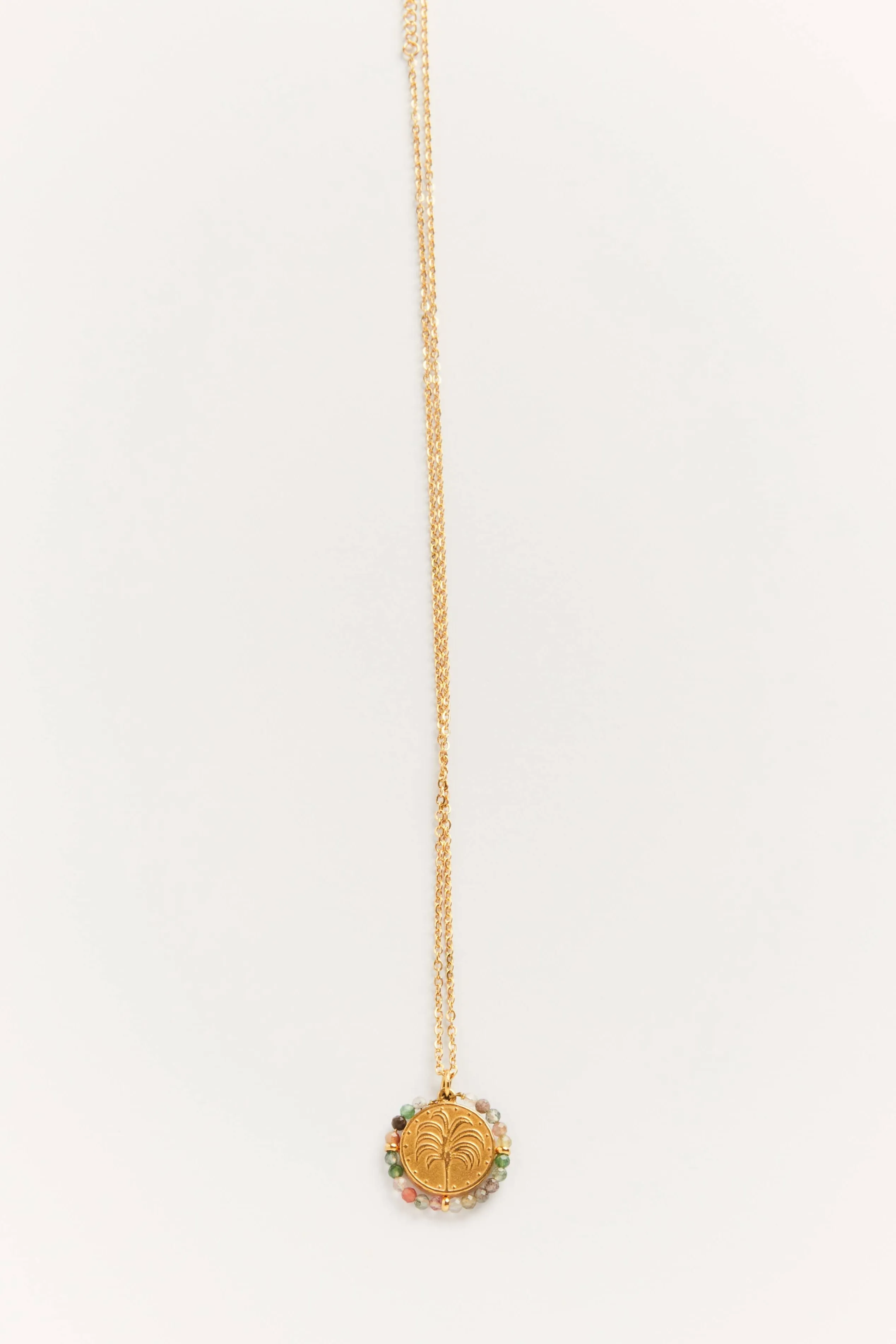 Palas Belamar Green Agate Necklace