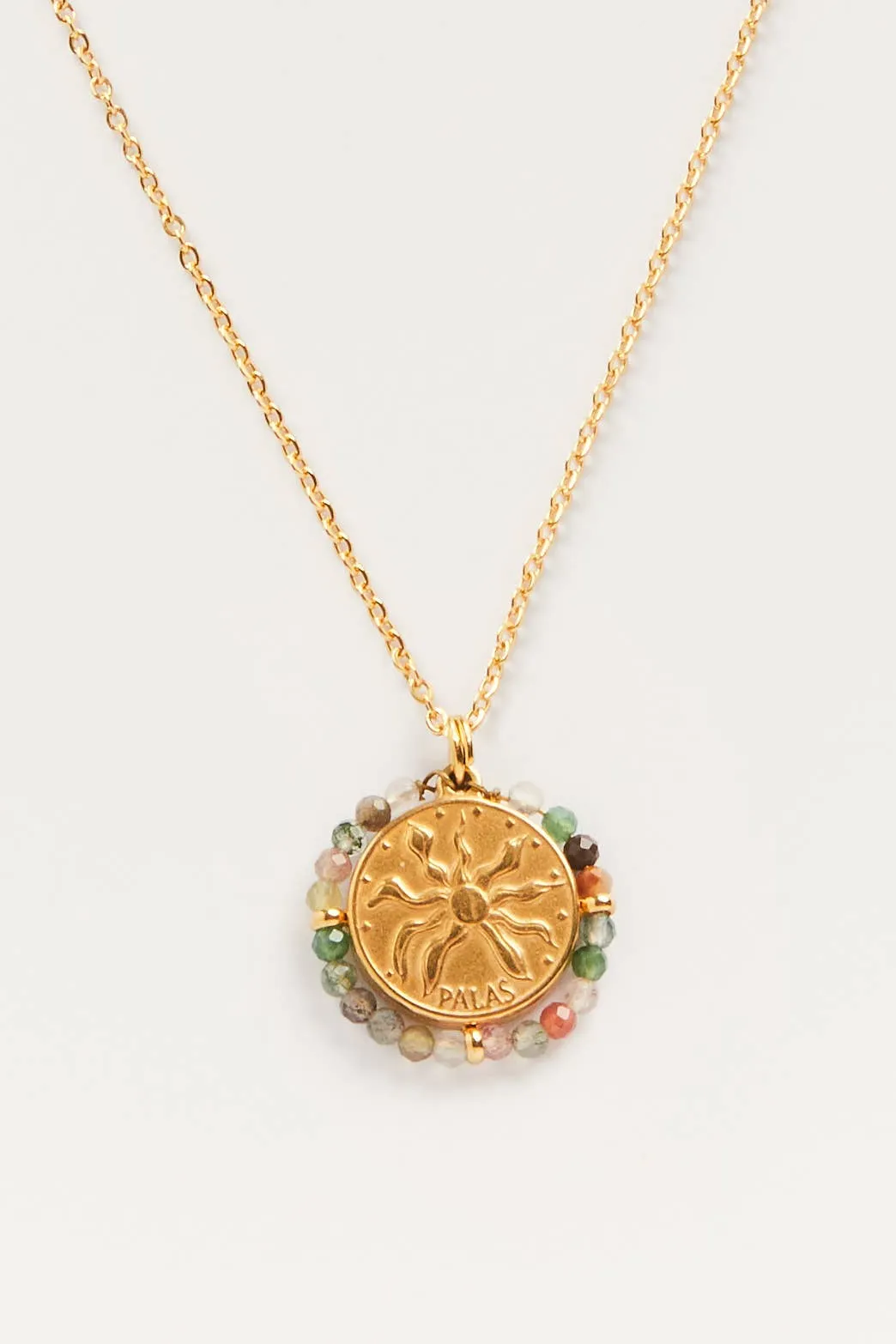 Palas Belamar Green Agate Necklace