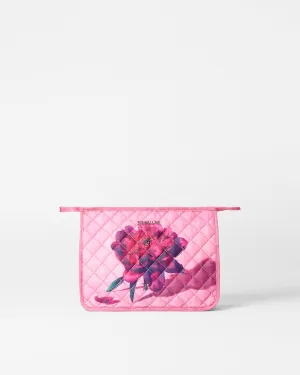 Peony/Magenta on Pink Metro Clutch