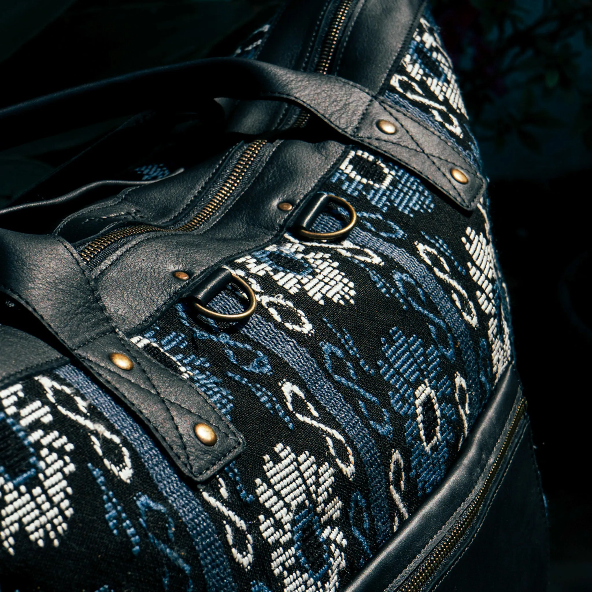 PERFECT WEEKENDER - OOAK HUIPIL - BLACK - NO. 15683