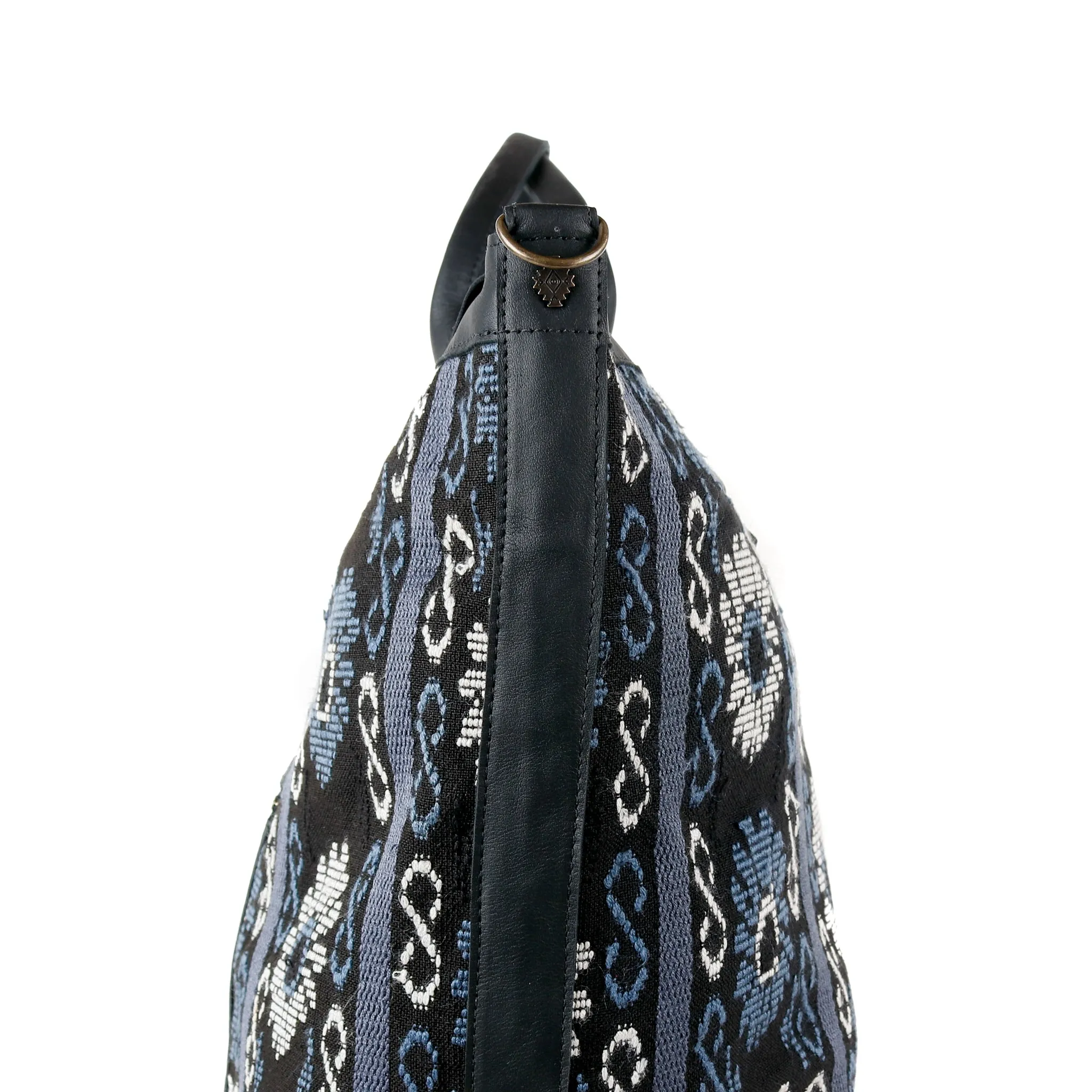 PERFECT WEEKENDER - OOAK HUIPIL - BLACK - NO. 15683