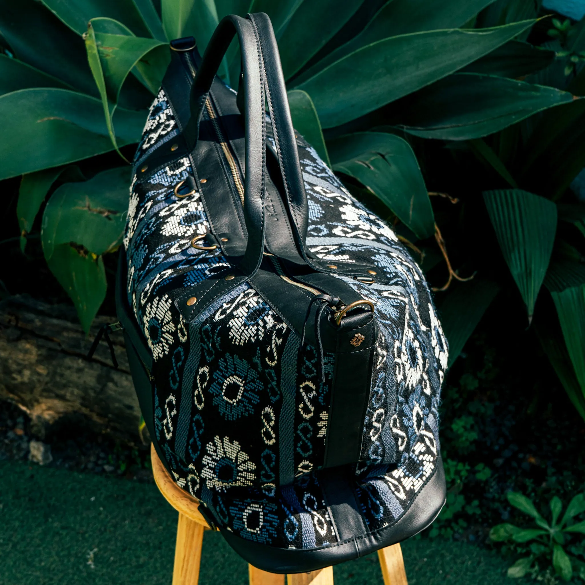 PERFECT WEEKENDER - OOAK HUIPIL - BLACK - NO. 15683