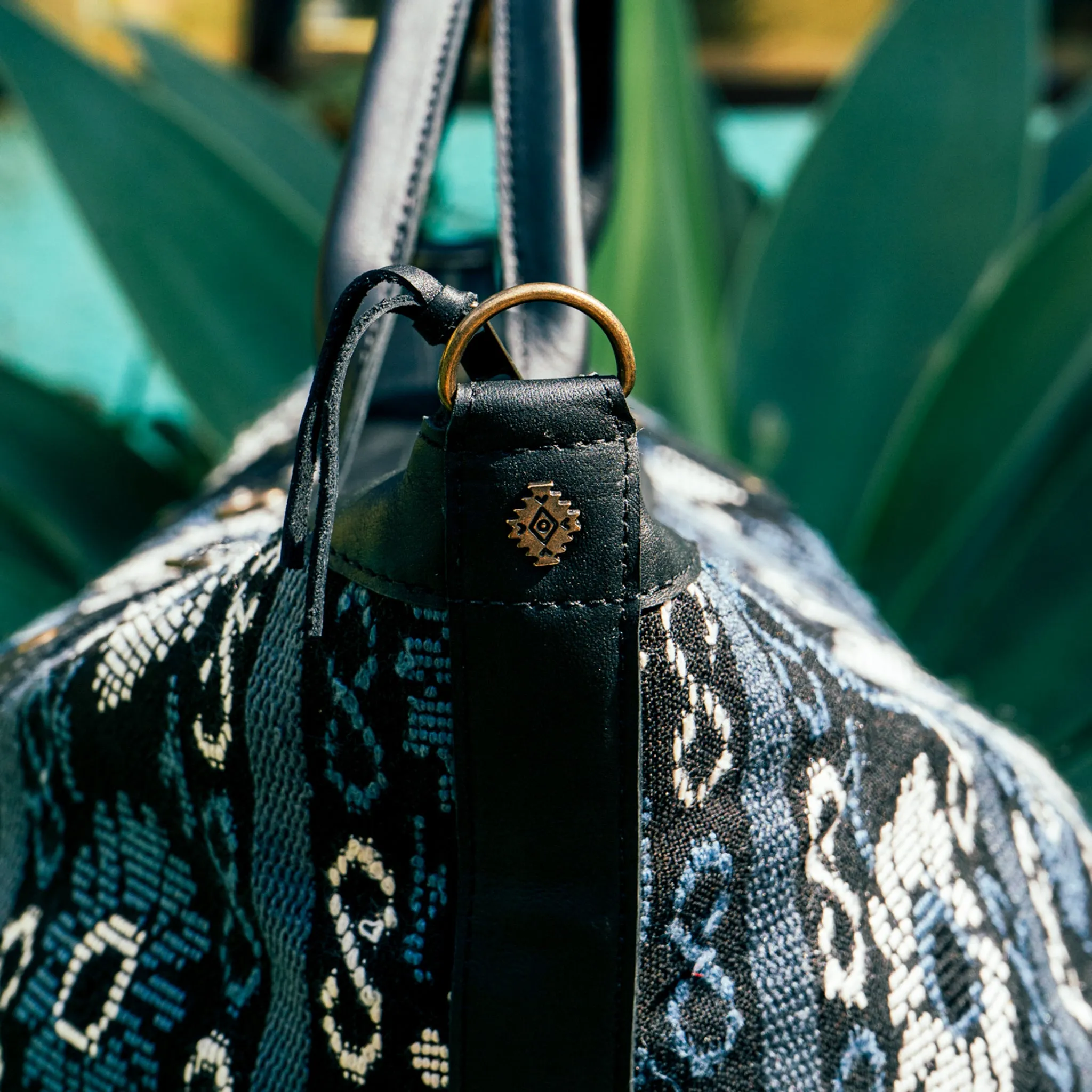 PERFECT WEEKENDER - OOAK HUIPIL - BLACK - NO. 15683