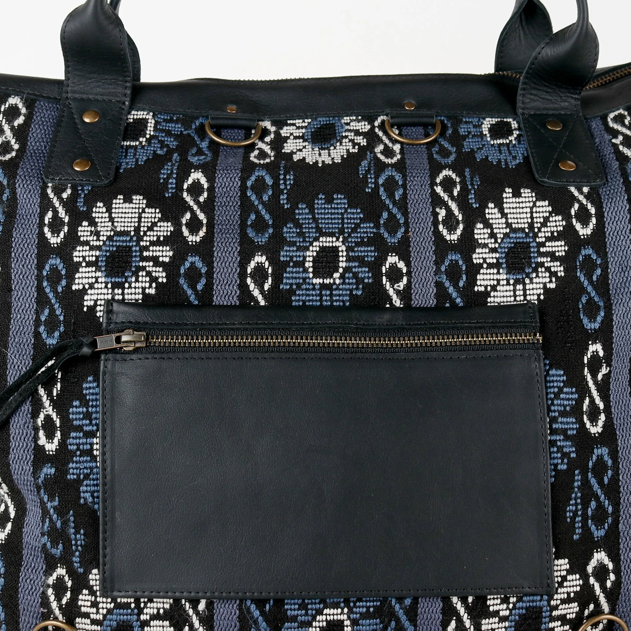 PERFECT WEEKENDER - OOAK HUIPIL - BLACK - NO. 15683