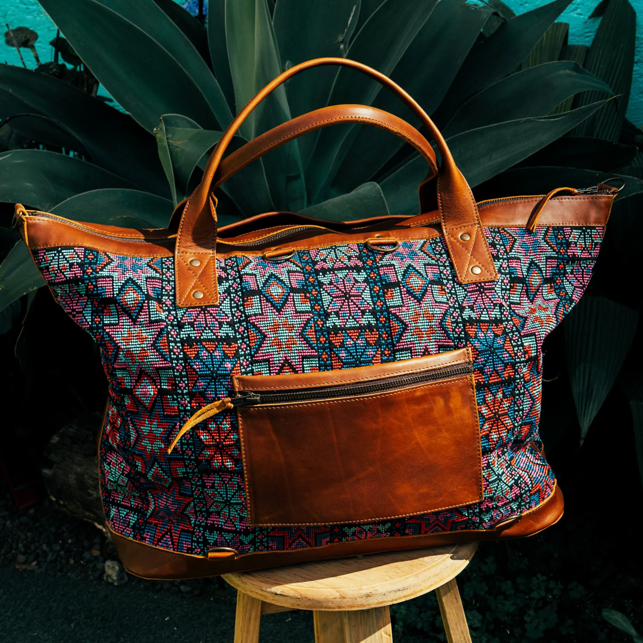 PERFECT WEEKENDER - OOAK HUIPIL - CAFE - NO. 15684