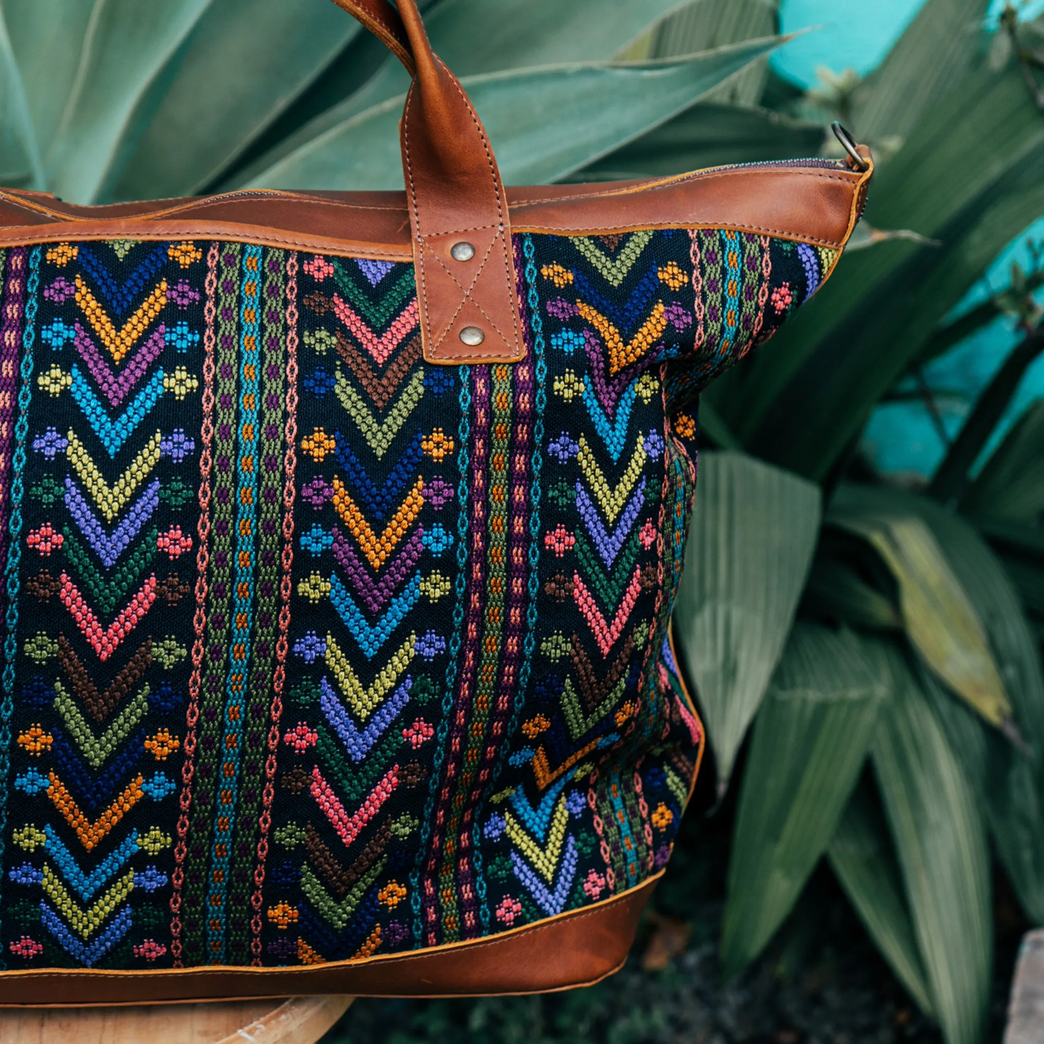 PERFECT WEEKENDER - OOAK HUIPIL - CAFE - NO. 15686
