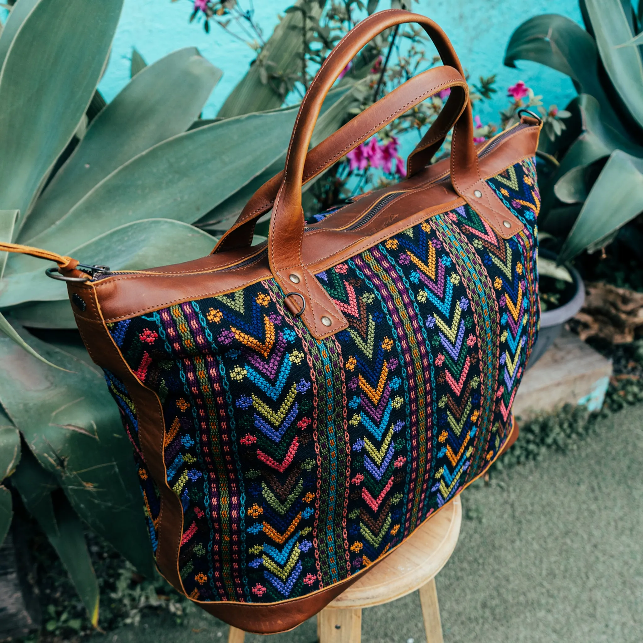 PERFECT WEEKENDER - OOAK HUIPIL - CAFE - NO. 15686