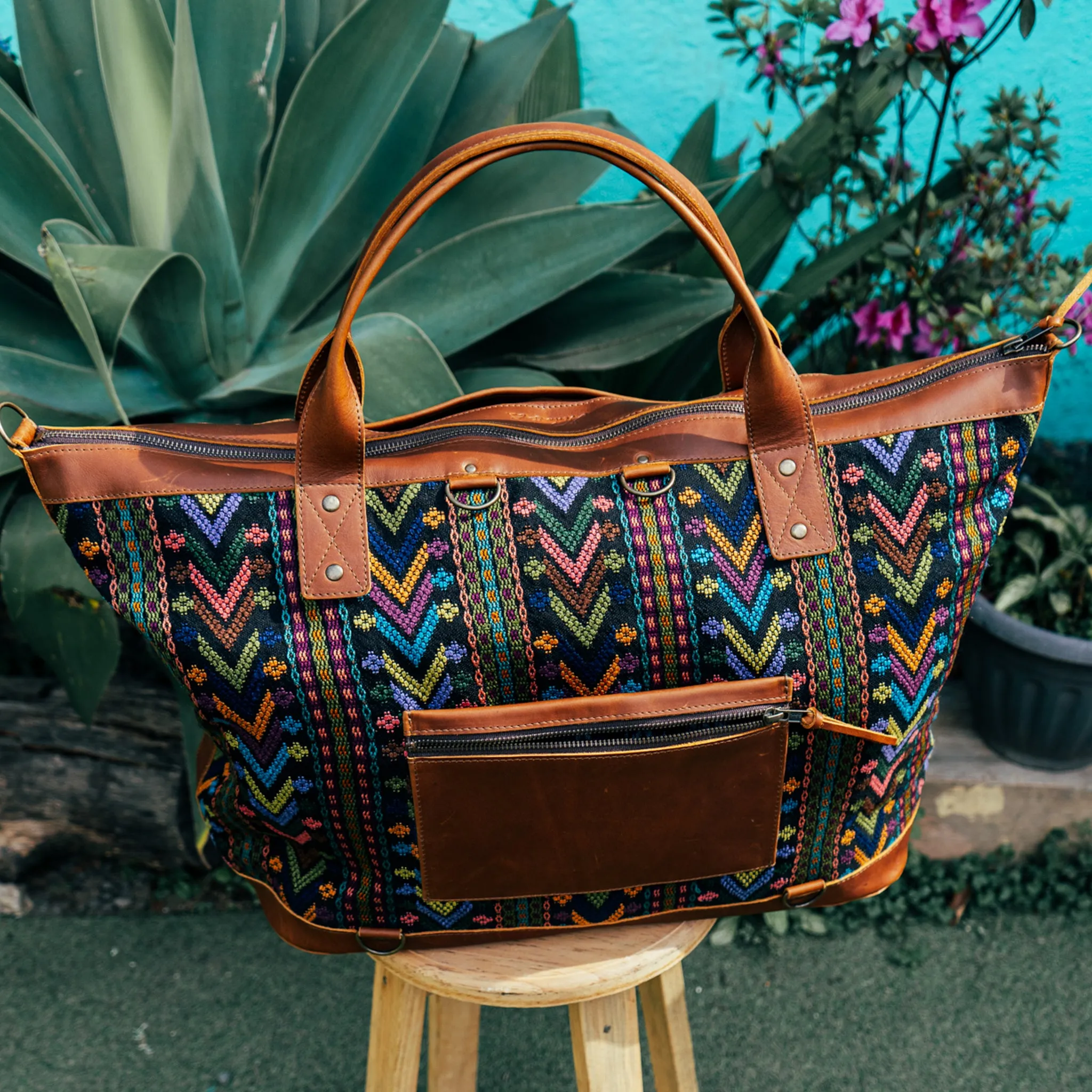 PERFECT WEEKENDER - OOAK HUIPIL - CAFE - NO. 15686