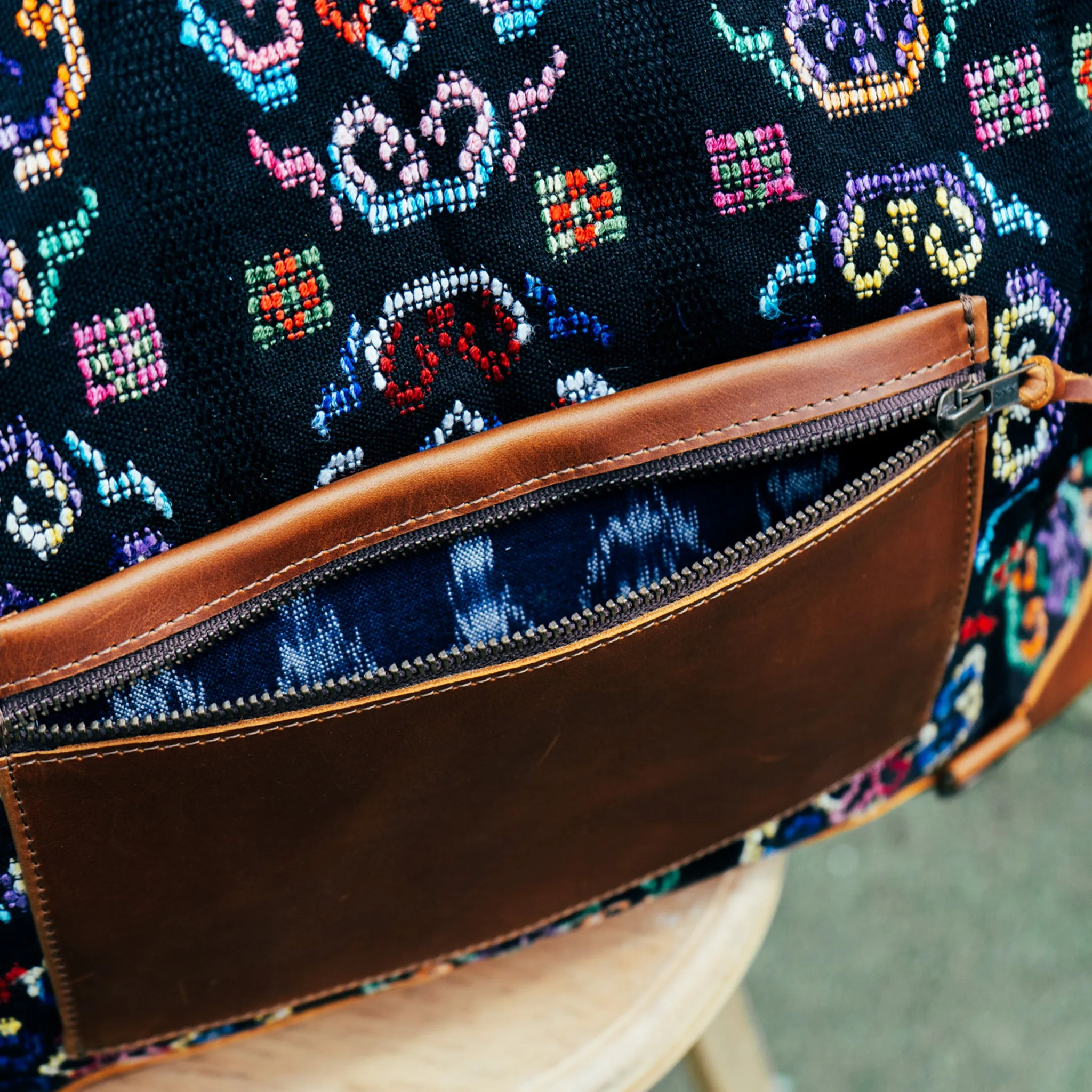 PERFECT WEEKENDER - OOAK HUIPIL - CAFE - NO. 15687