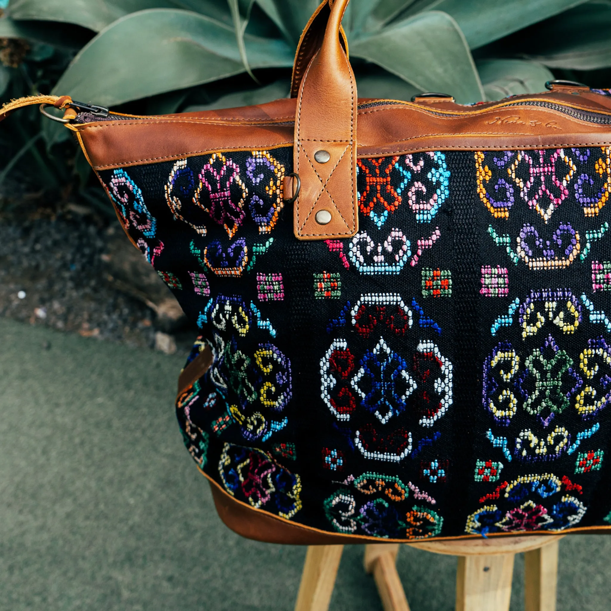 PERFECT WEEKENDER - OOAK HUIPIL - CAFE - NO. 15687