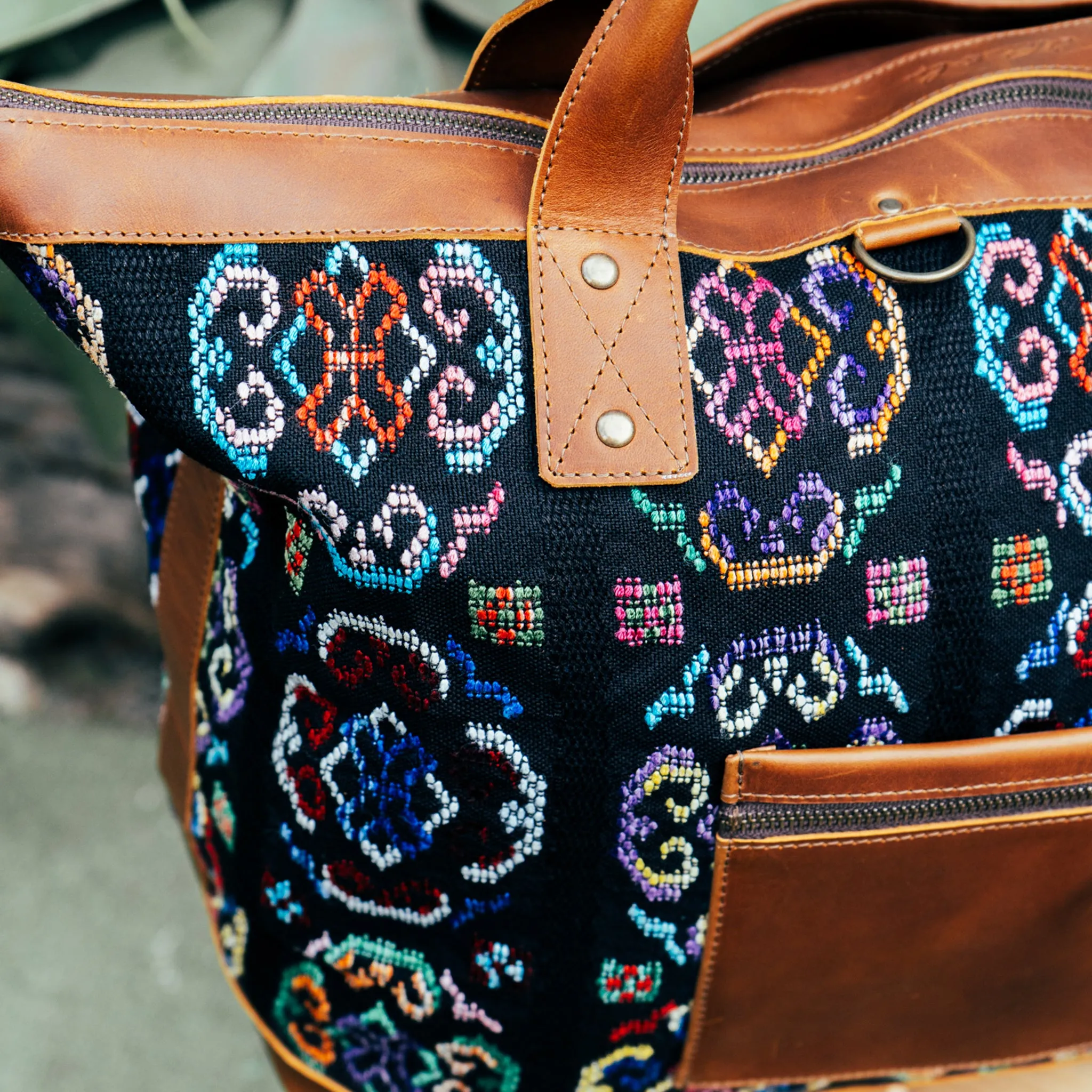 PERFECT WEEKENDER - OOAK HUIPIL - CAFE - NO. 15687