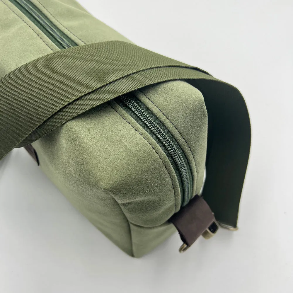 Pickle Green Alcantara Bag