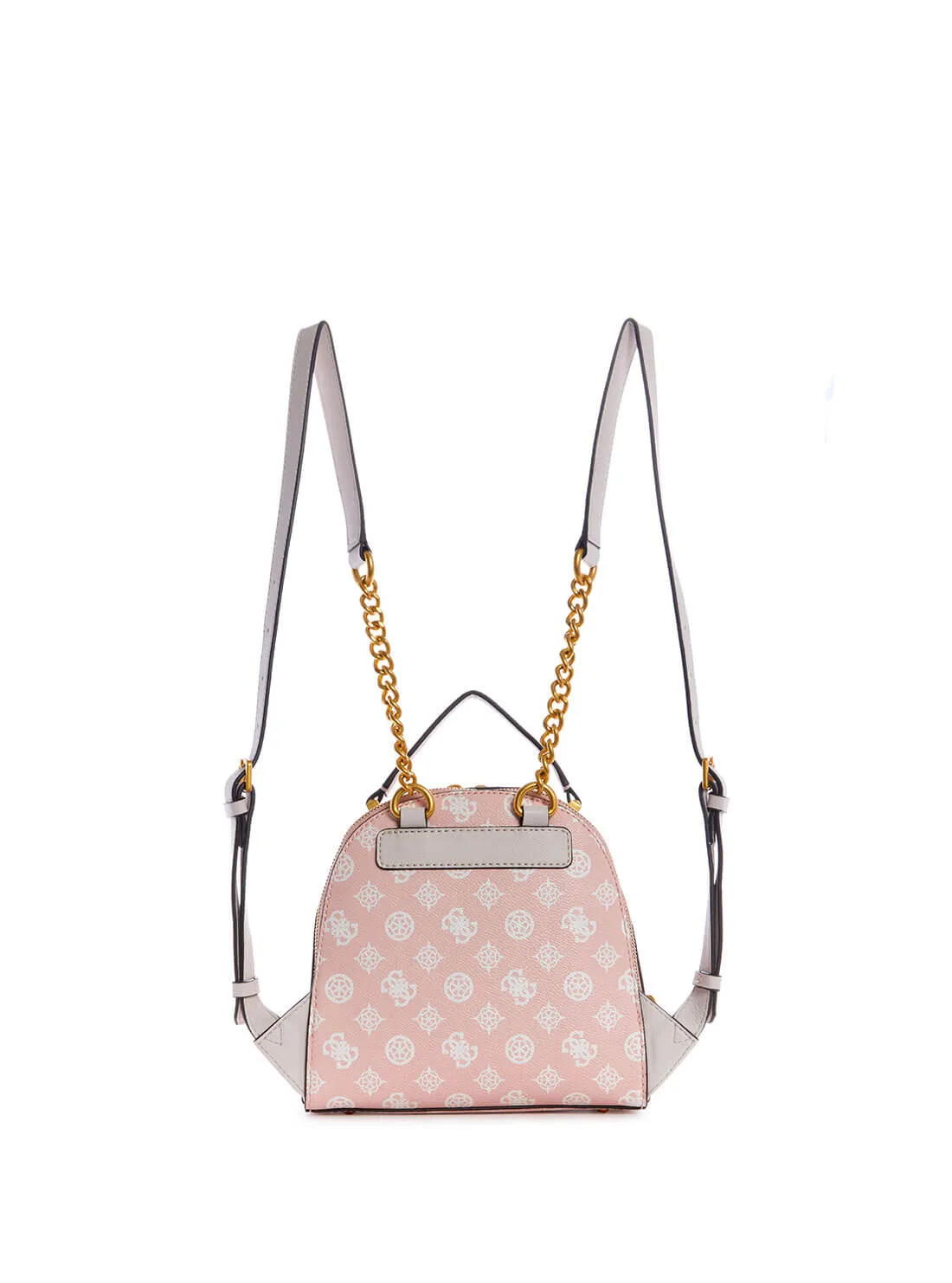 Pink Briana Logo Backpack