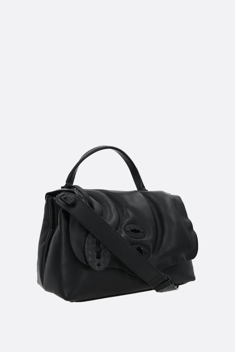 Postina® Heritage Pillow small padded nappa handbag