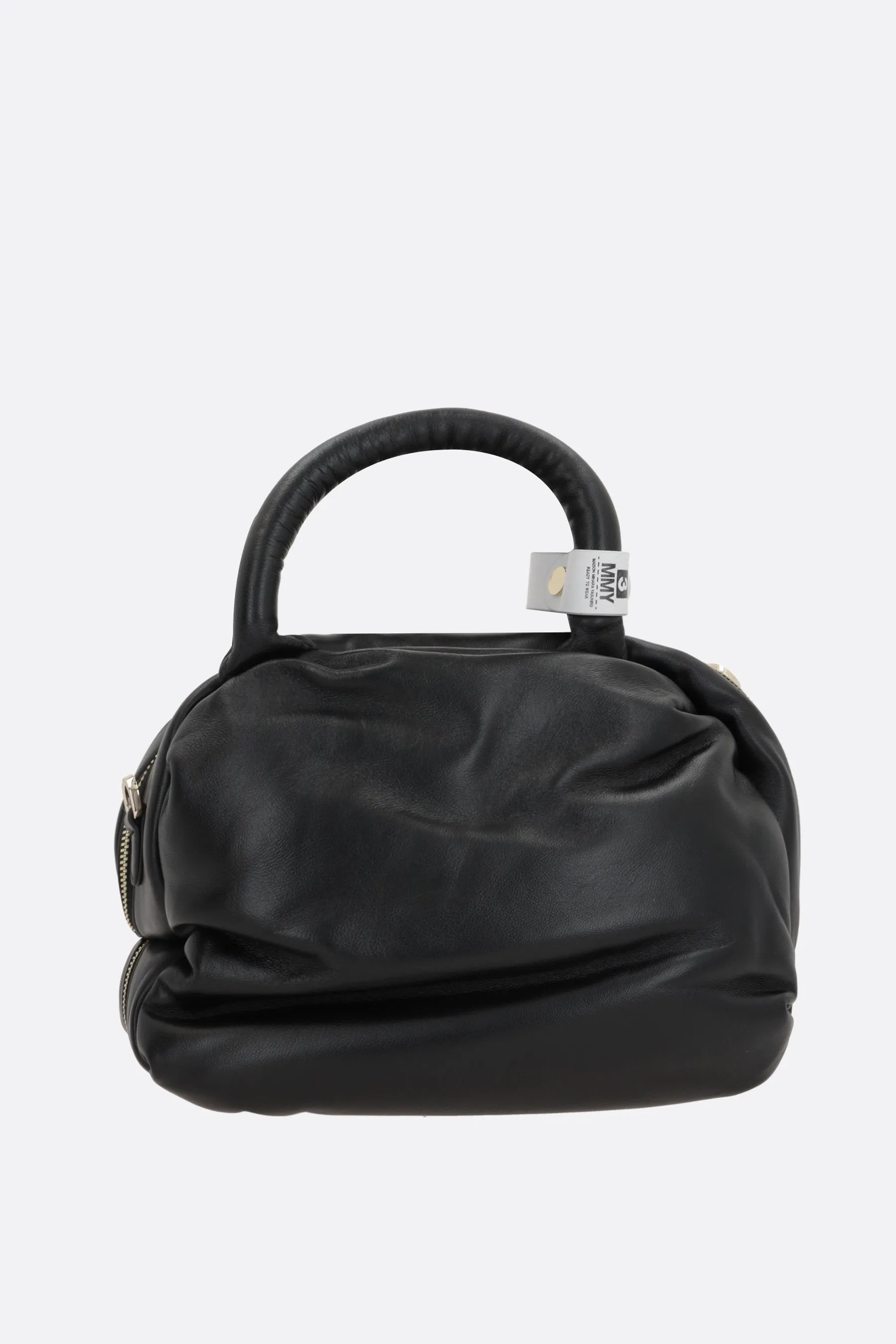 Puker / Puffer Squale padded nappa handbag