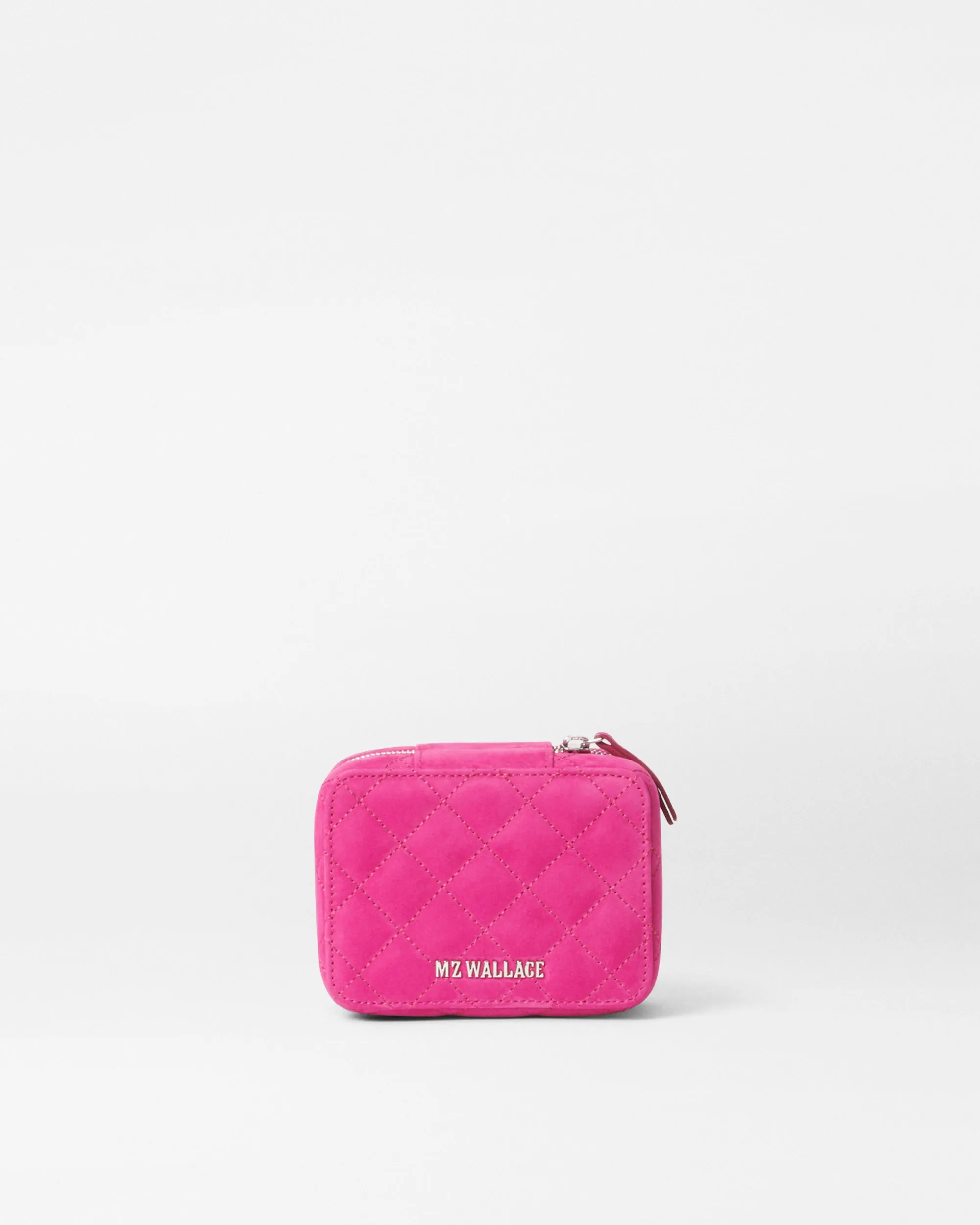 Raspberry Nubuck Jewelry Box