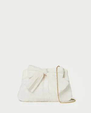 Rayne Pearl Bow Clutch