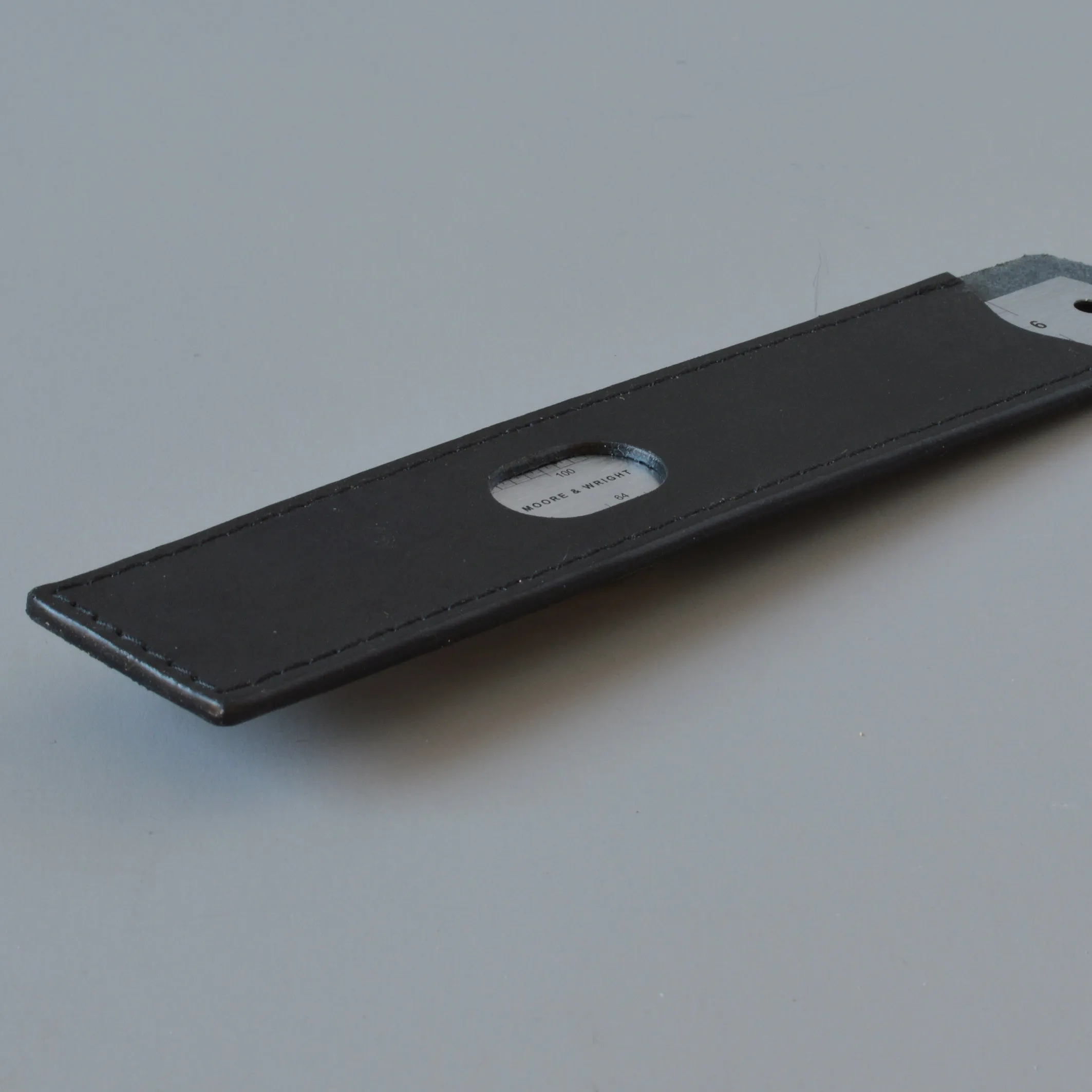 Ruler & Case. Black