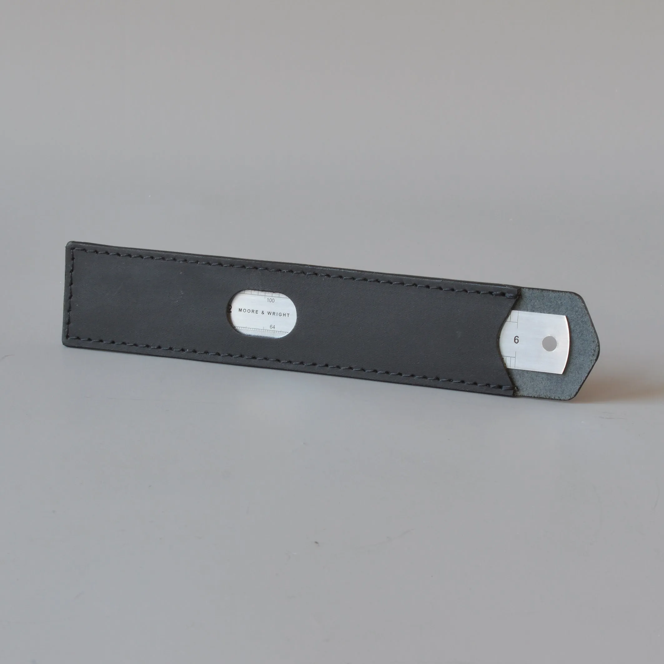 Ruler & Case. Black