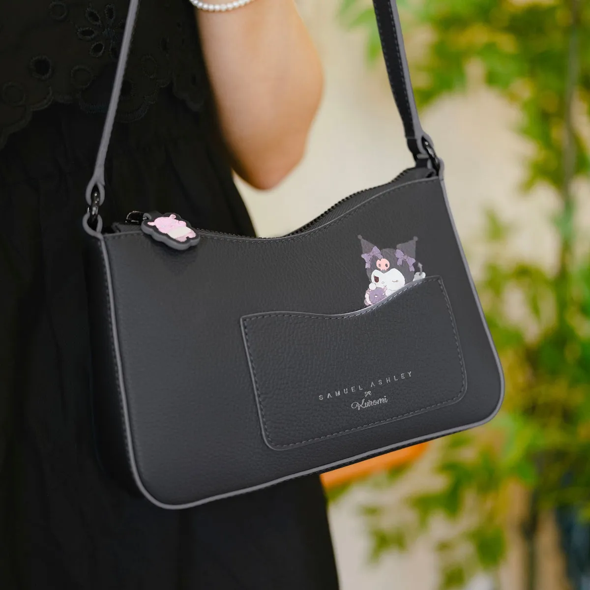 Samuel Ashley x Sanrio characters Leather Satchel Bag