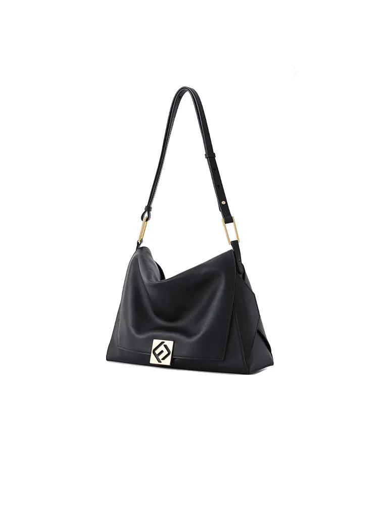 Stacked Leather Crossbody & Shoulder Bag