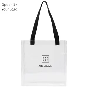Stadium Clear Tote - Personalized with Free Shipping