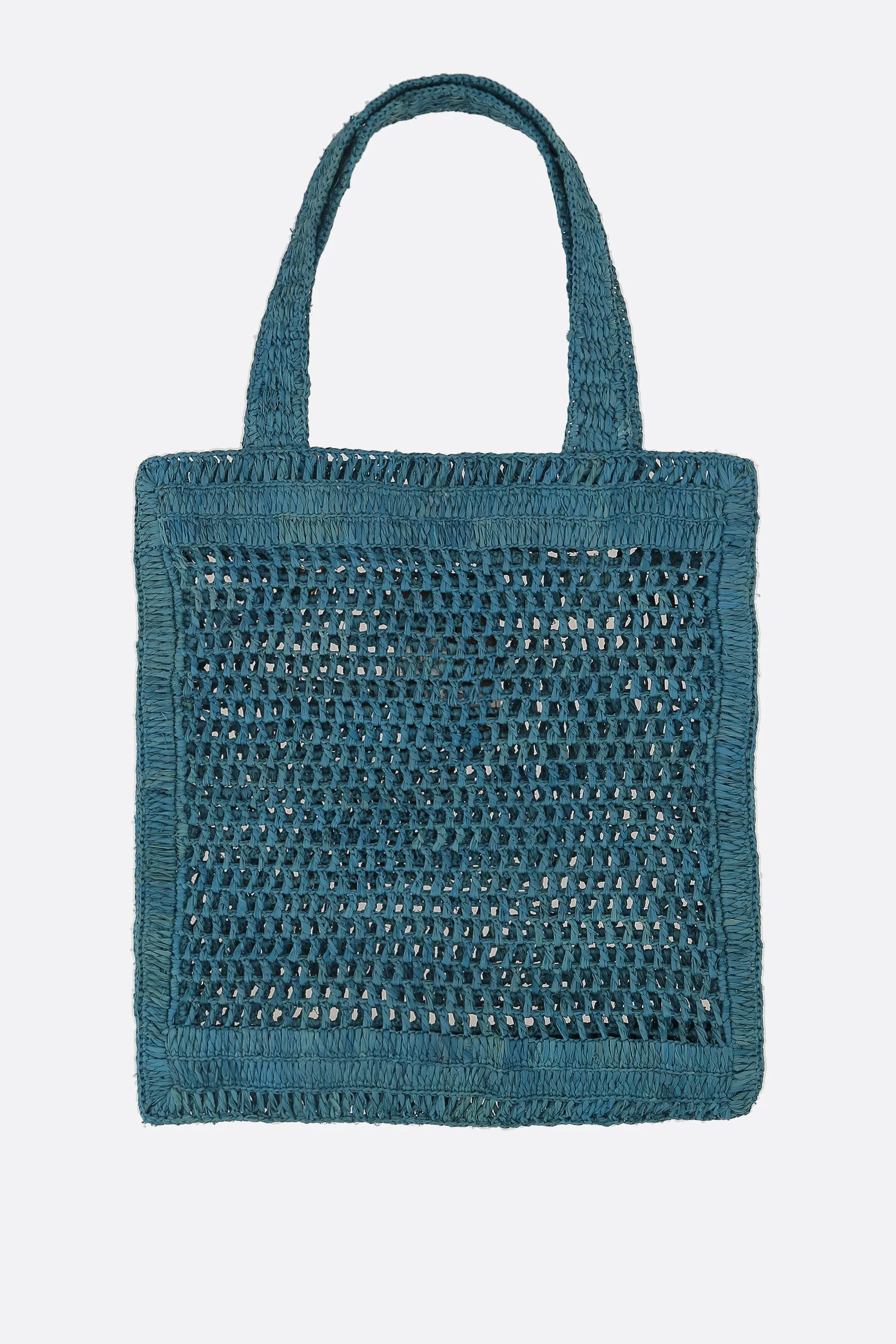 Summer Banana tote bag in raffia