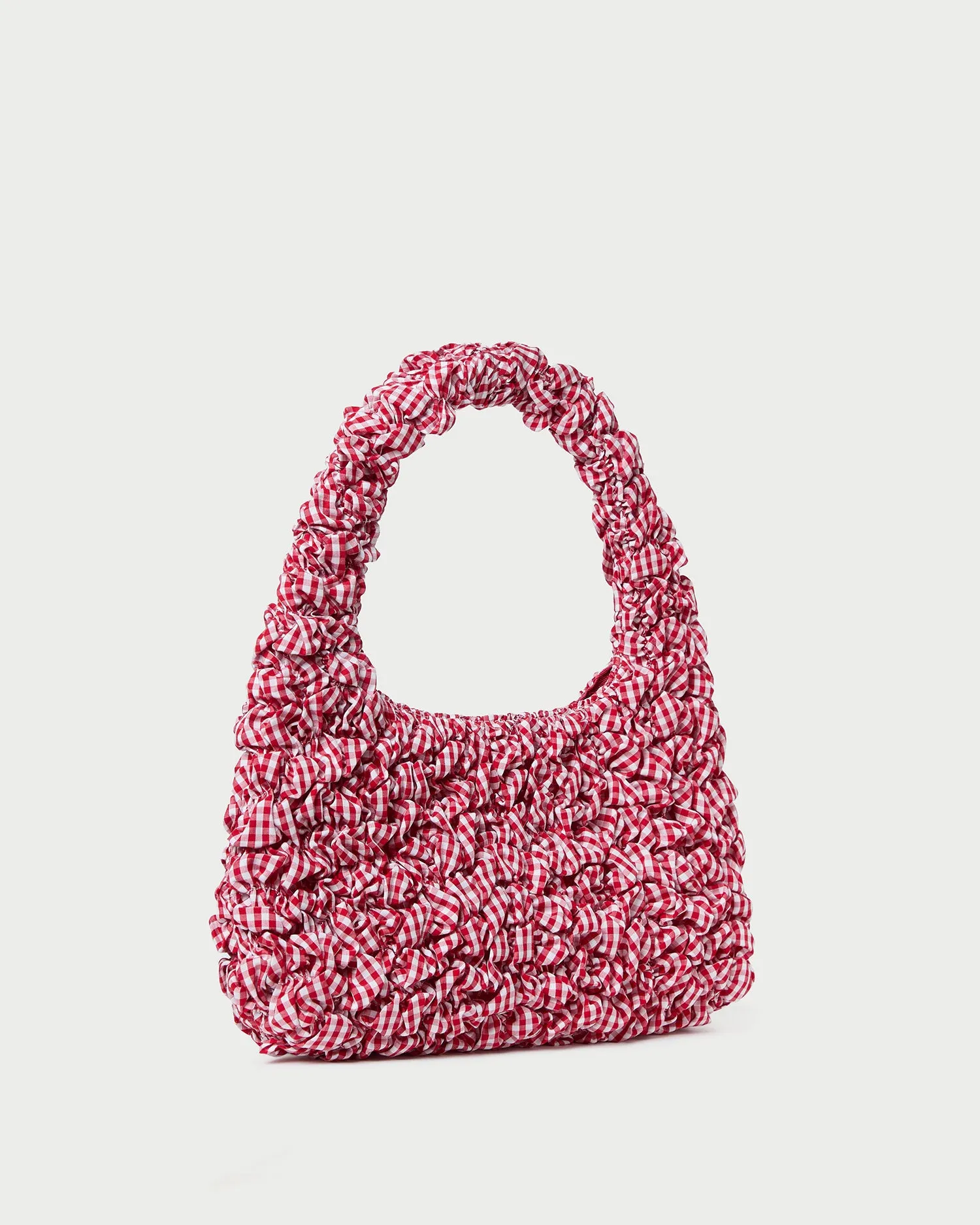 Syd Red Mini Hobo Bag