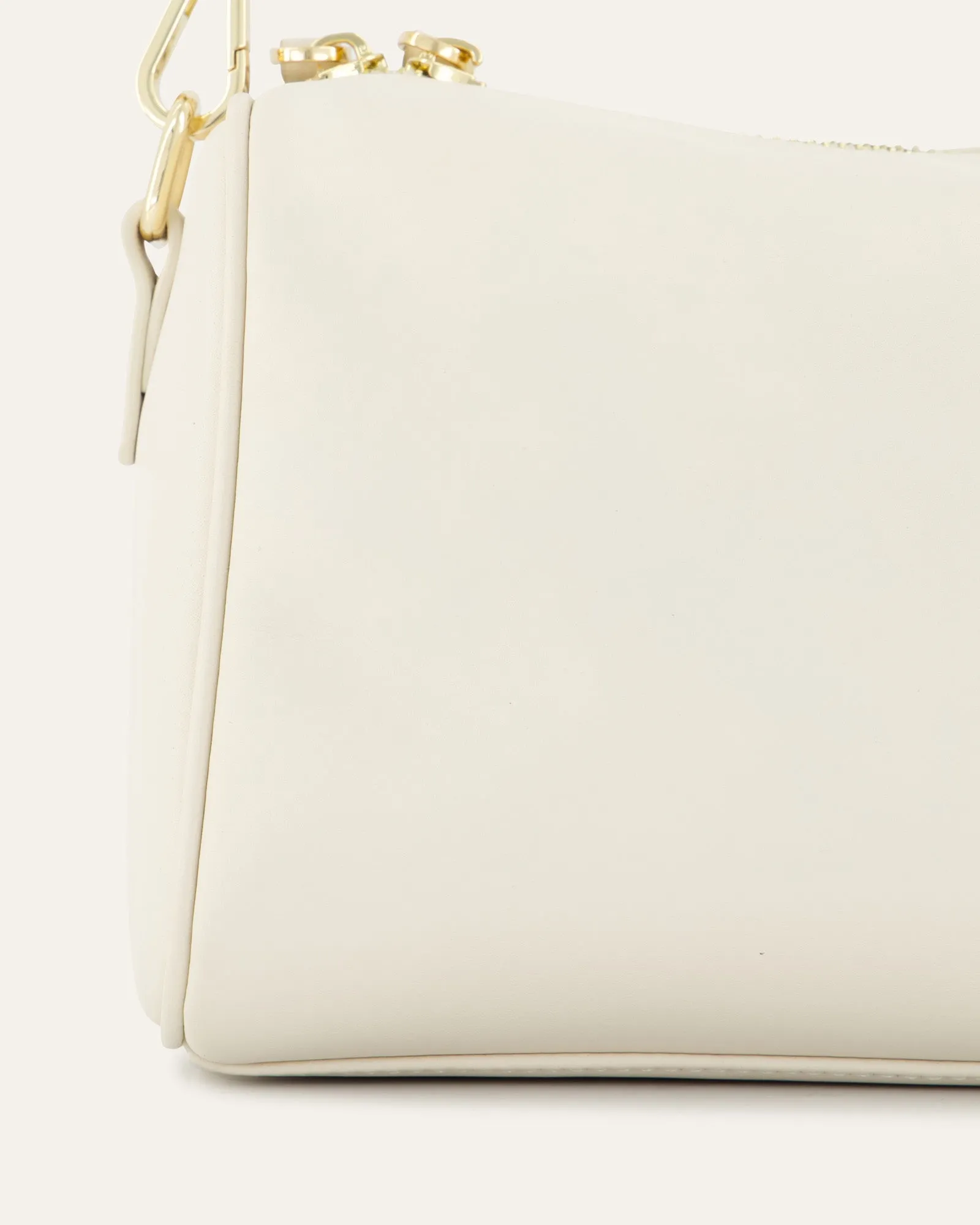SYLVIE CROSSBODY BAG OFF WHITE LEATHER