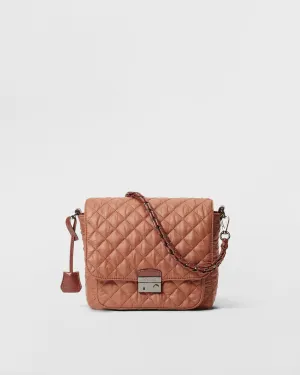 Terracotta Medium Crosby Lock Crossbody