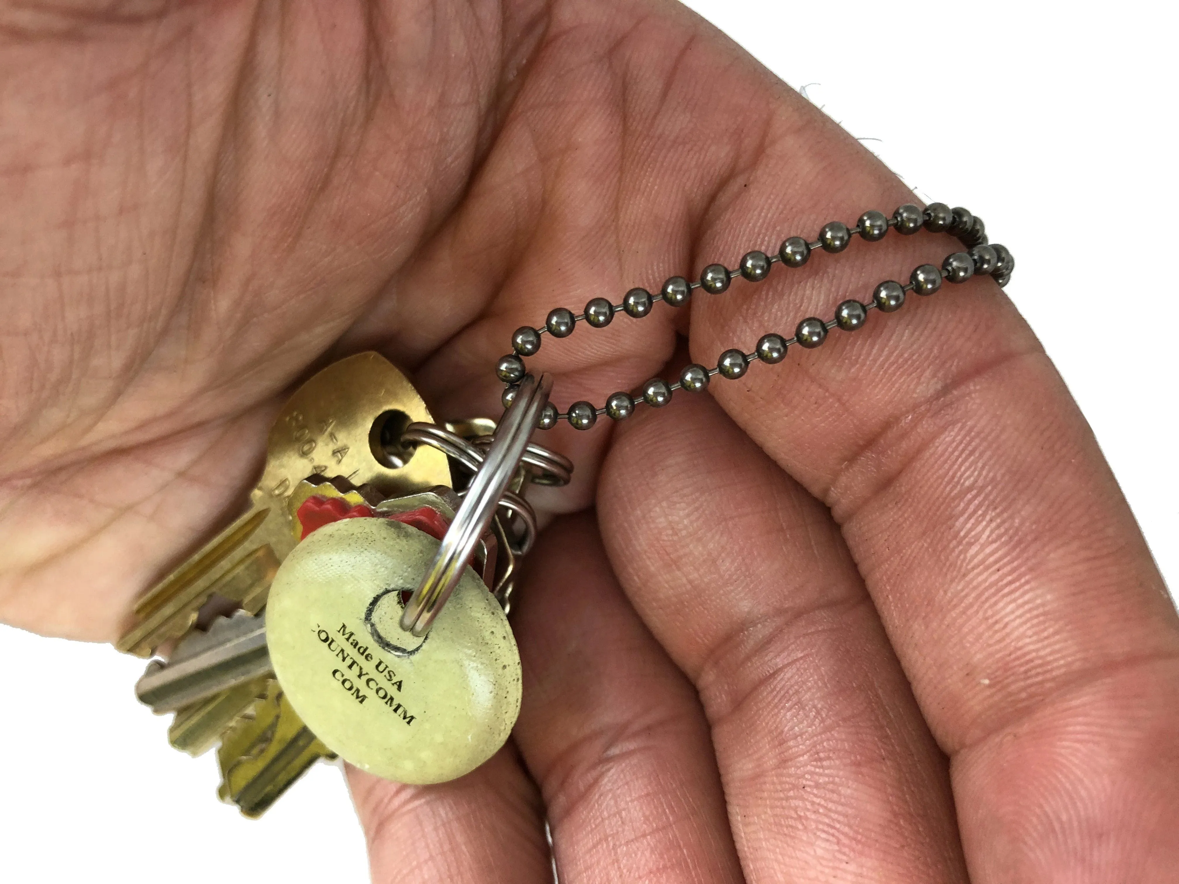 Titanium Ball Chain Kit   5 Clasps ( Gen 2 )