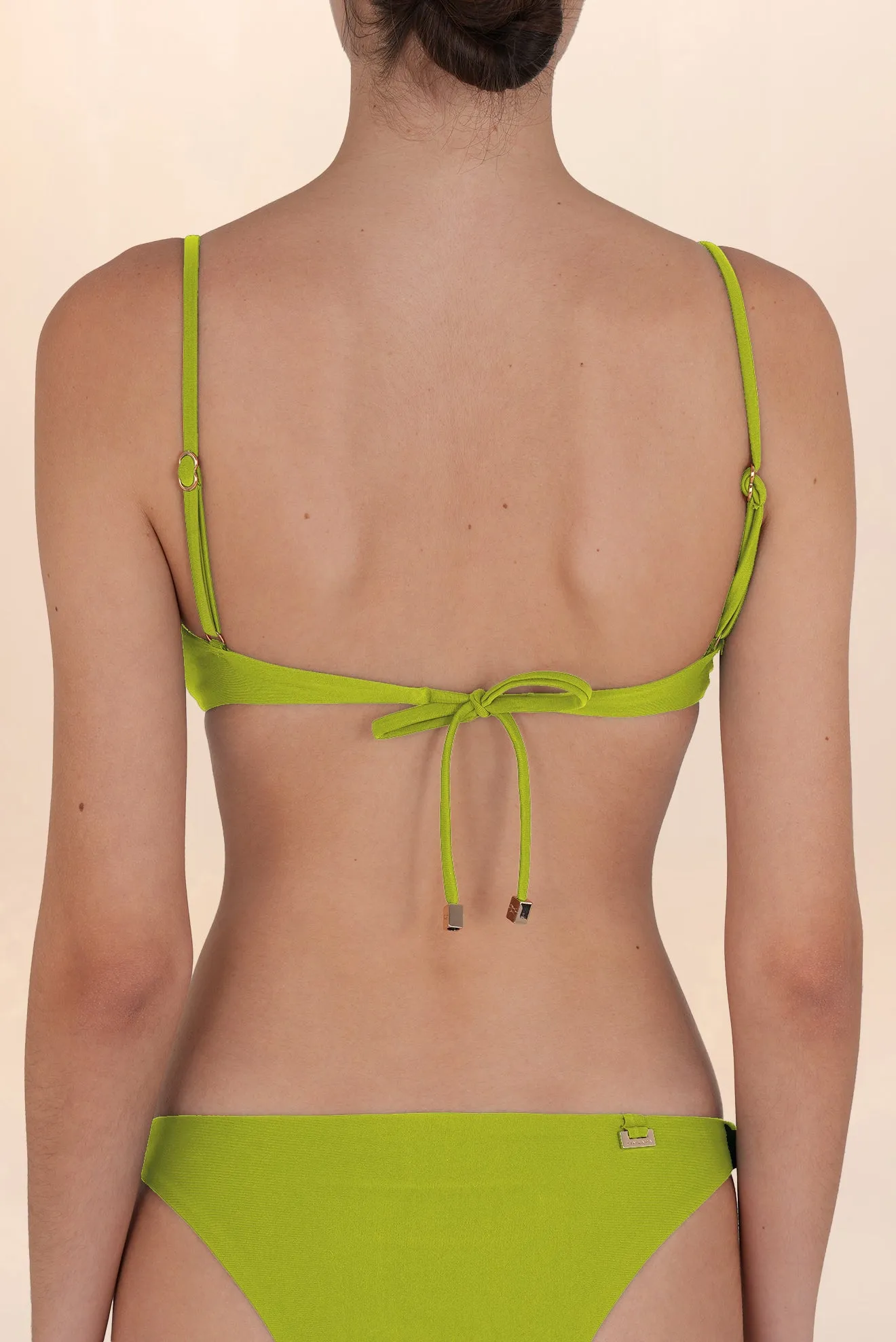 Triangle Bikini Top Joker Lime Green