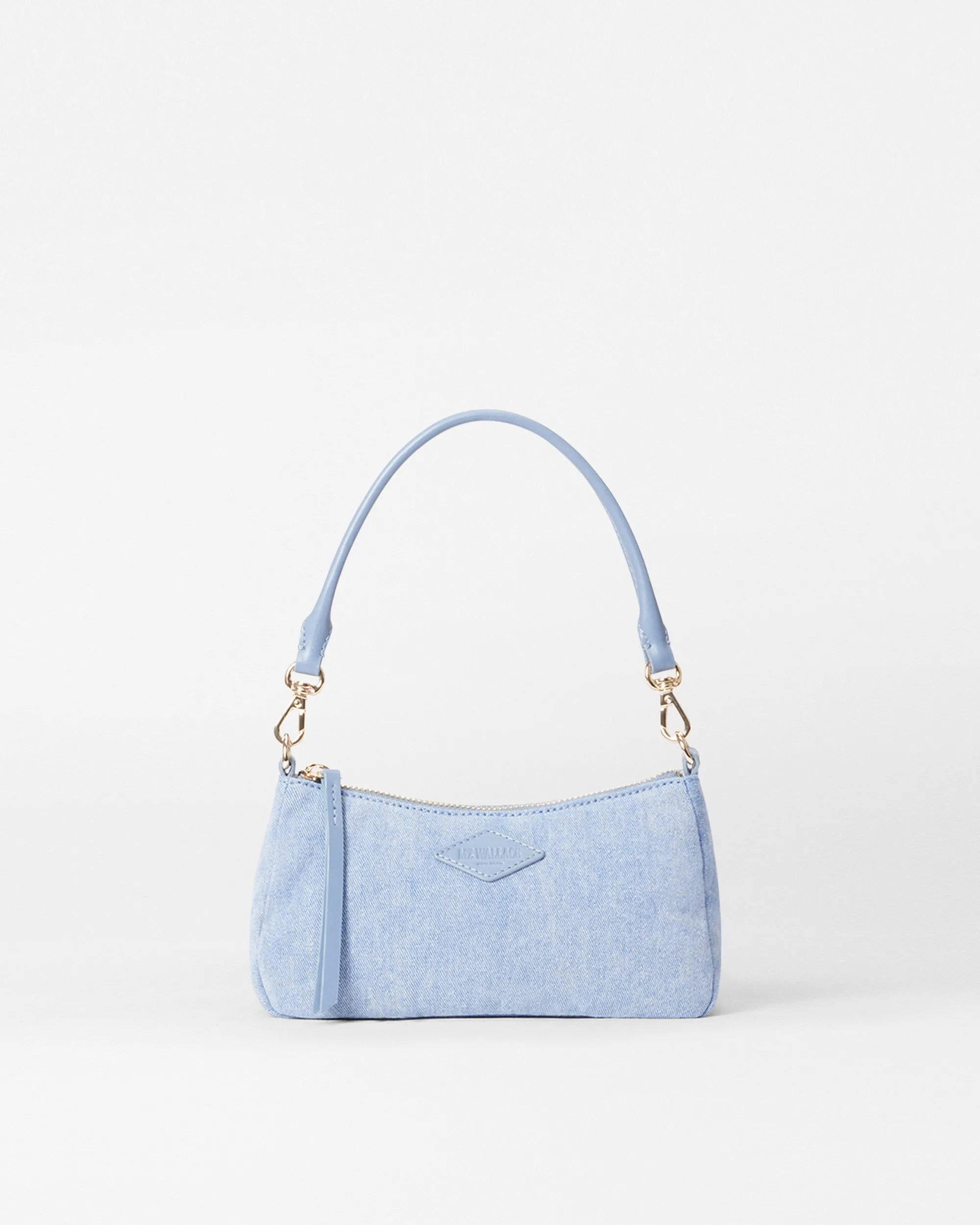 True Light Denim Mini Chelsea Shoulder