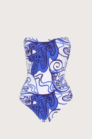 TWILIGHT STRAPLESS ONE-PIECE SWIMSUIT