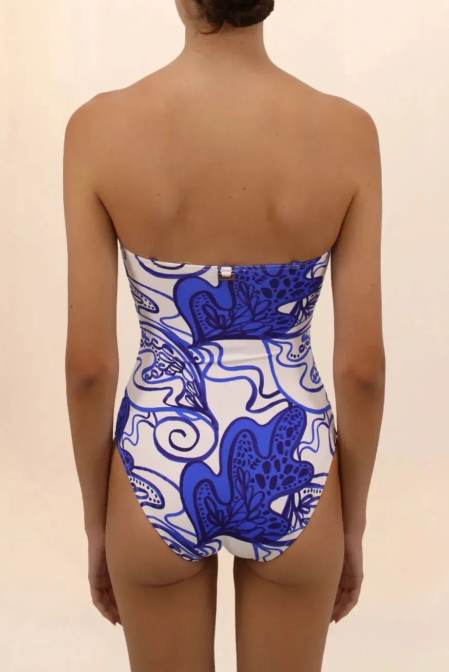 TWILIGHT STRAPLESS ONE-PIECE SWIMSUIT