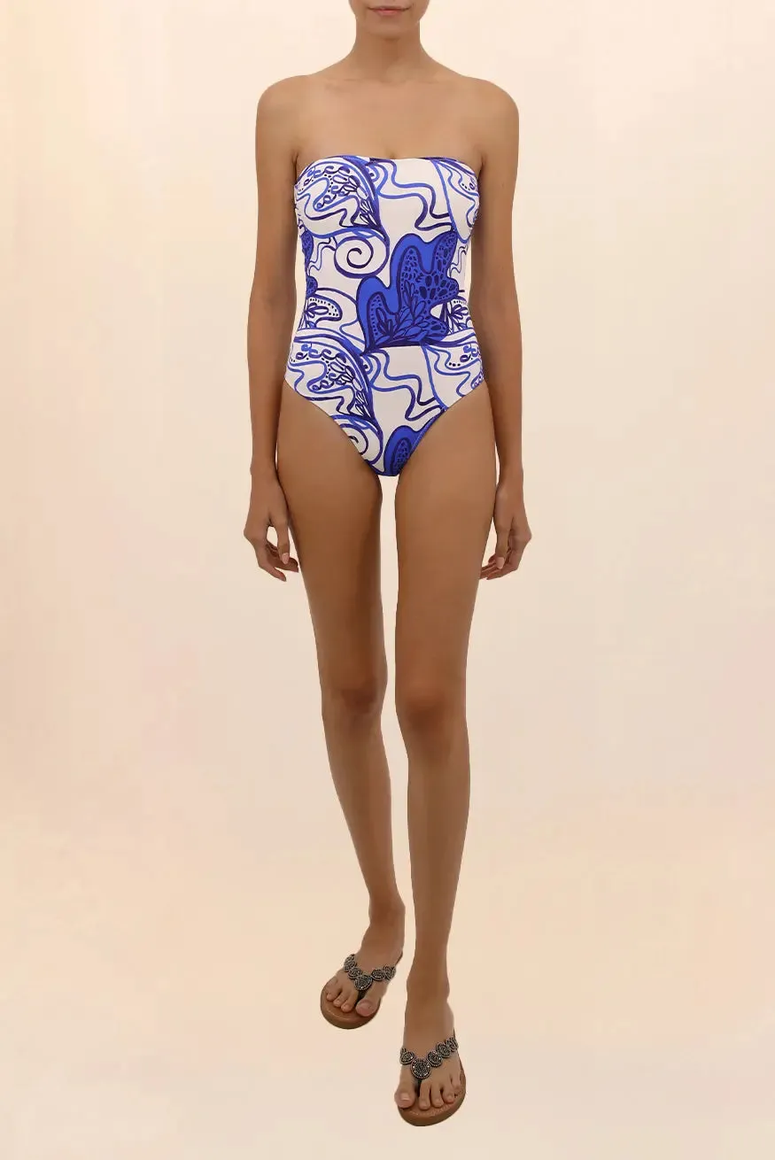 TWILIGHT STRAPLESS ONE-PIECE SWIMSUIT