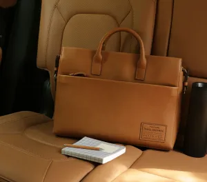 VOYAGER LAPTOP BAG - APPLE LEATHER