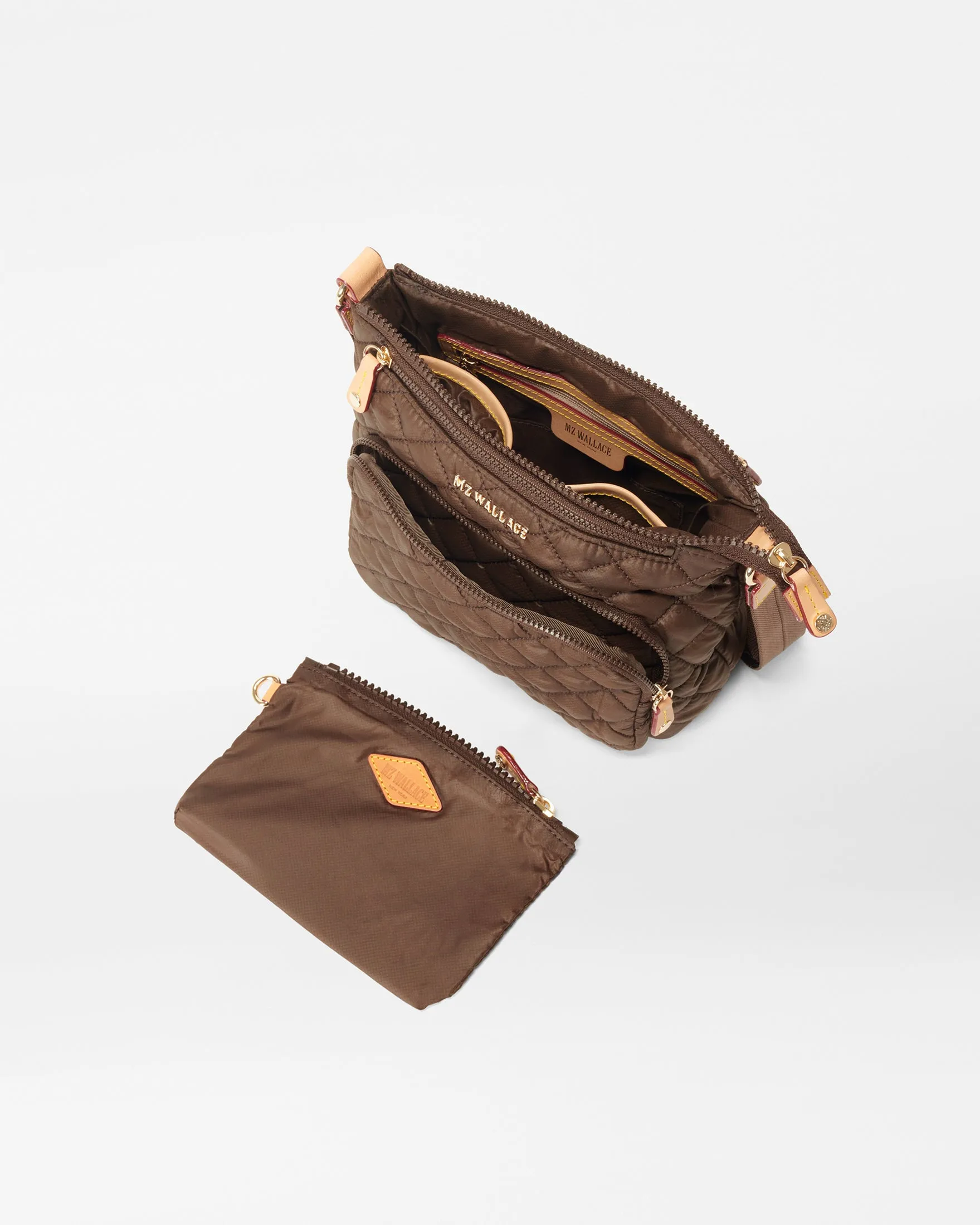Walnut Metro Scout Crossbody Deluxe