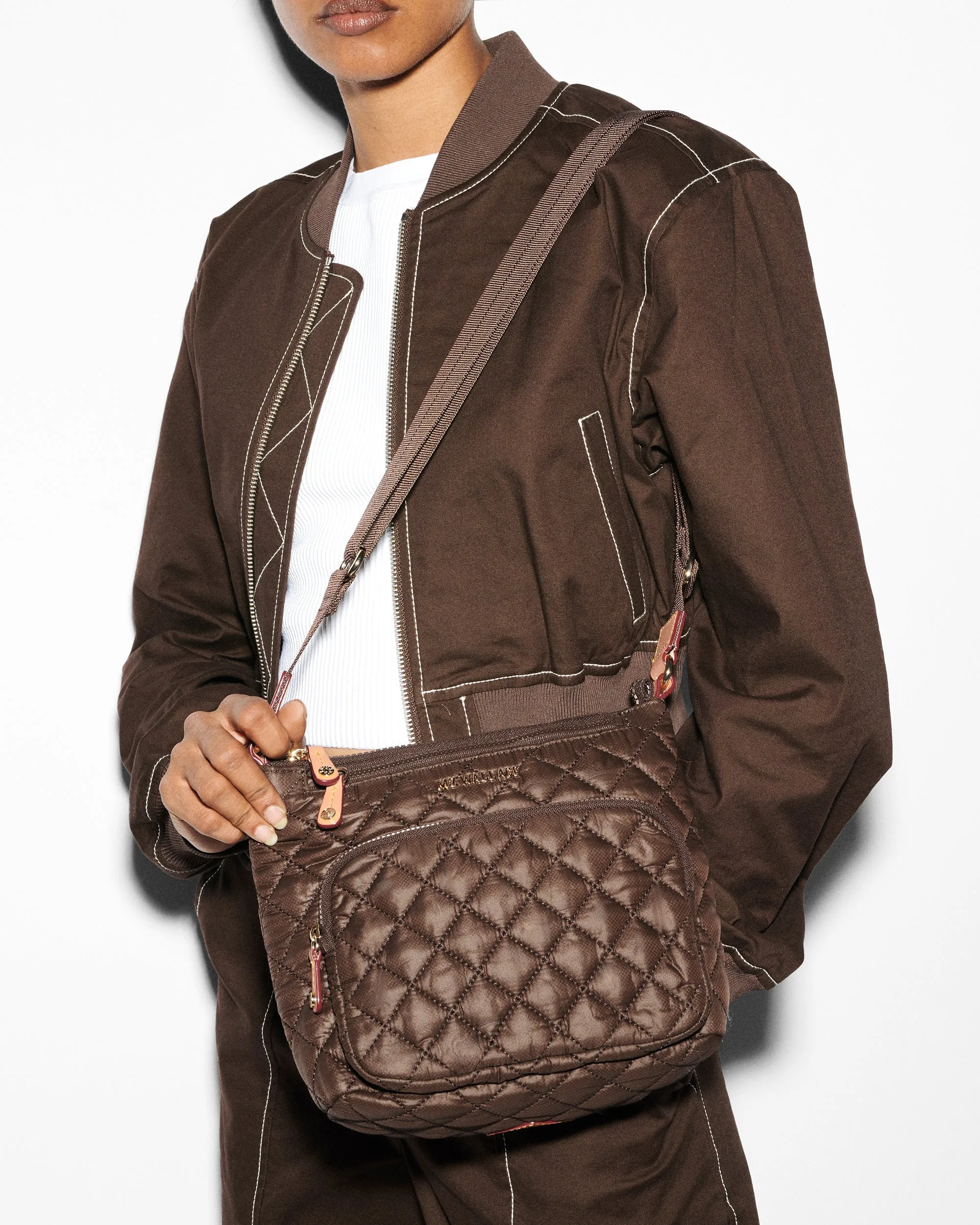 Walnut Metro Scout Crossbody Deluxe